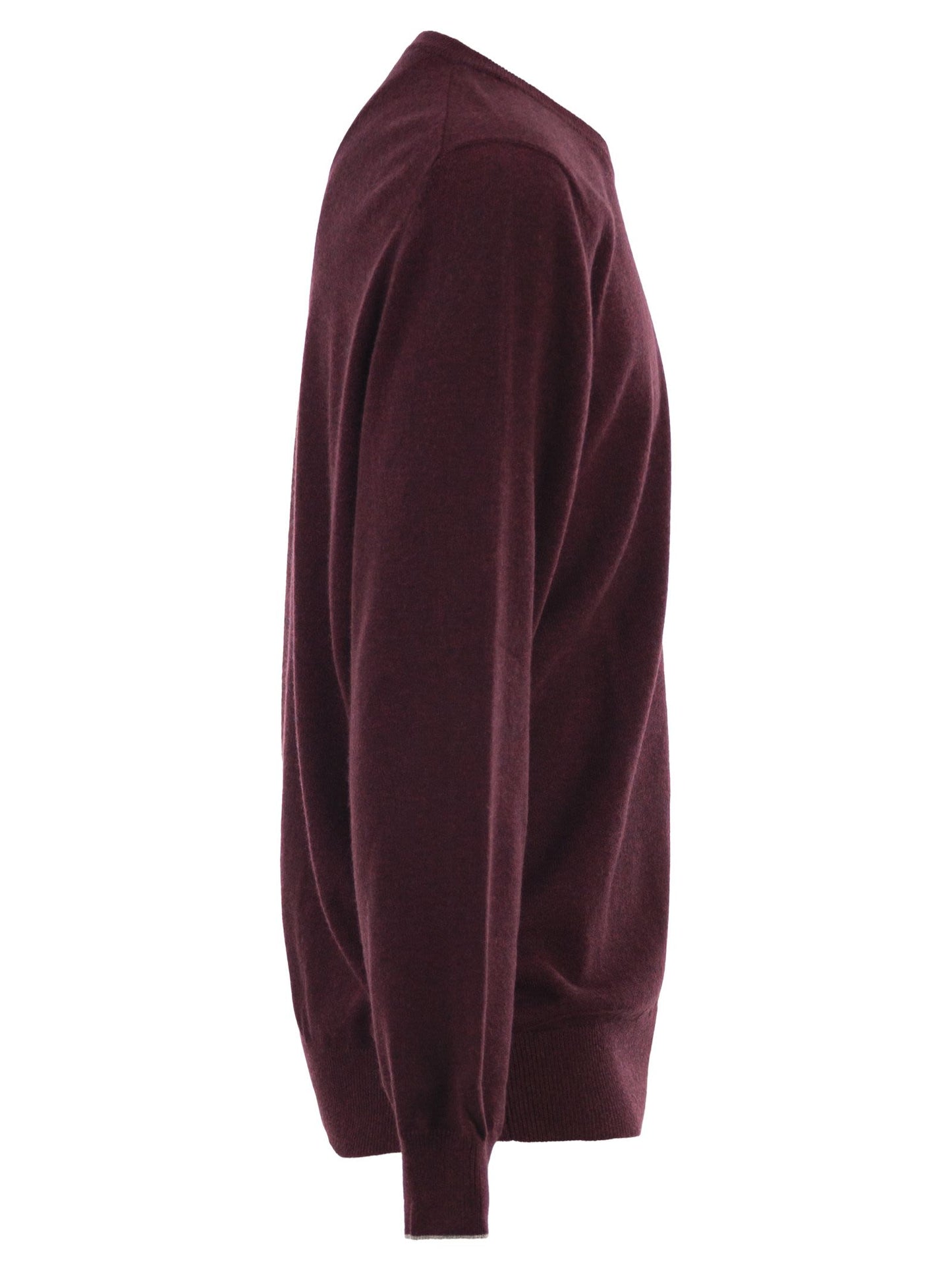 Brunello Cucinelli Men Pure Cashmere Crew-Neck Sweater BRUNELLO CUCINELLI
