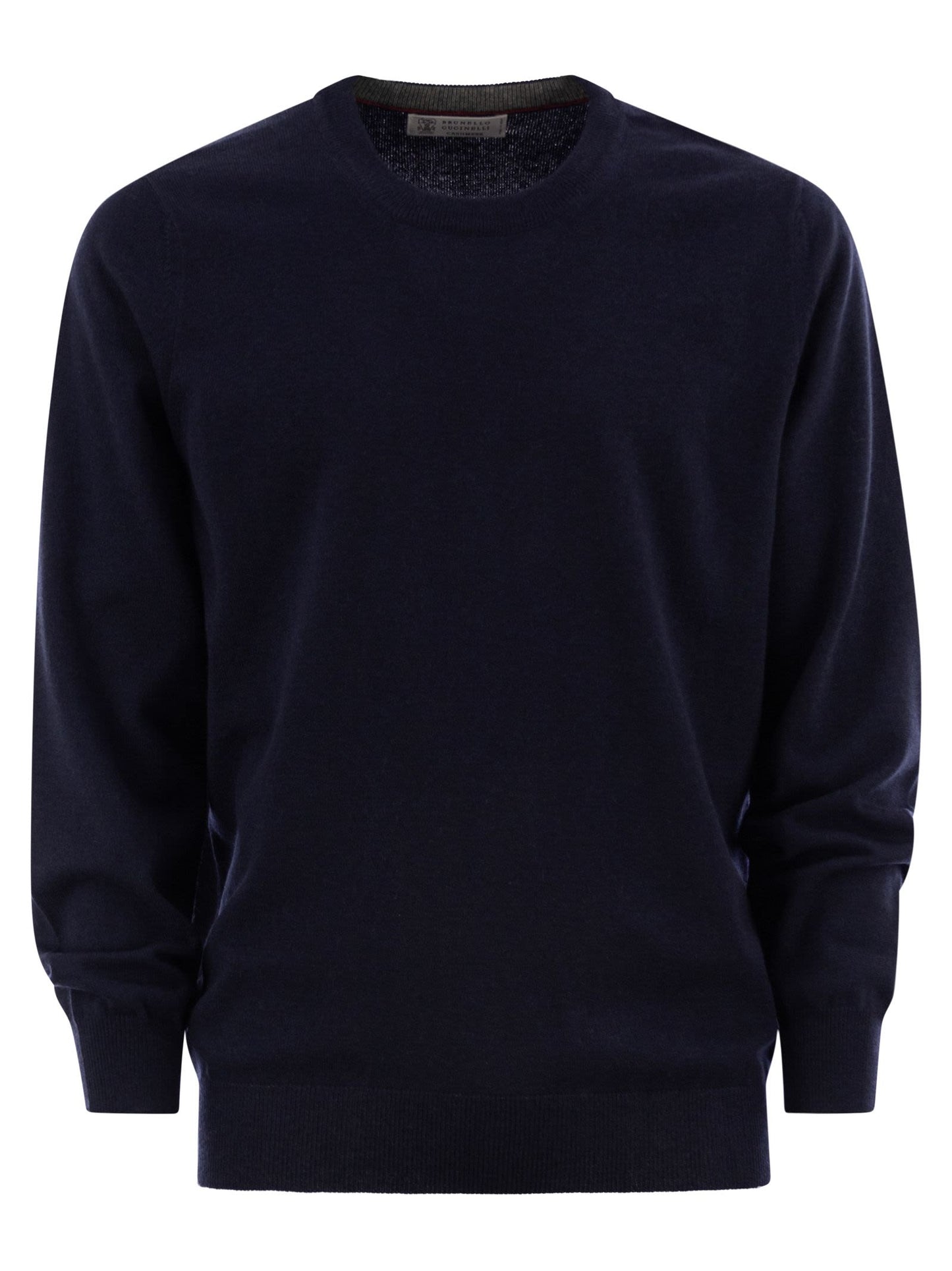 Brunello Cucinelli Men Cashmere Sweater Crewneck Knitwear BRUNELLO CUCINELLI
