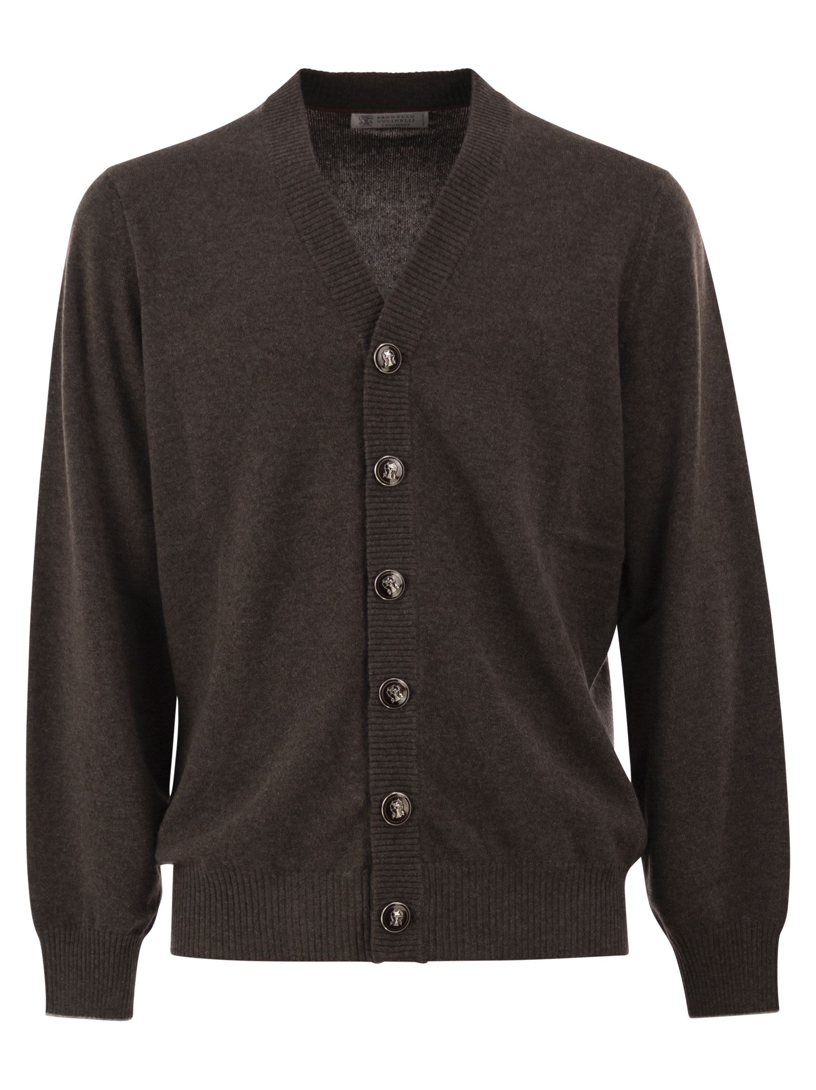 Brunello Cucinelli Men Cashmere Cardigan BRUNELLO CUCINELLI