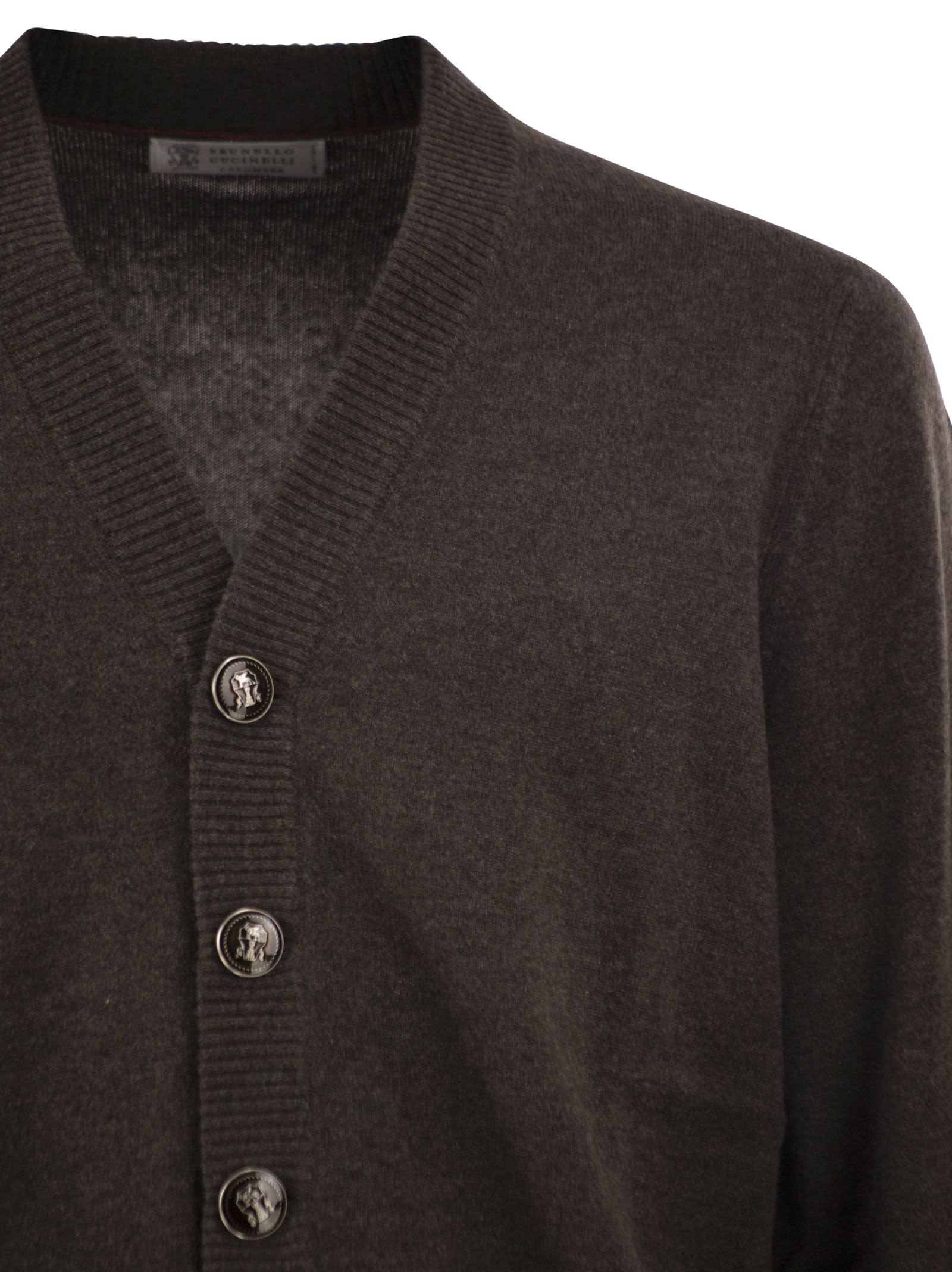 Brunello Cucinelli Men Cashmere Cardigan BRUNELLO CUCINELLI