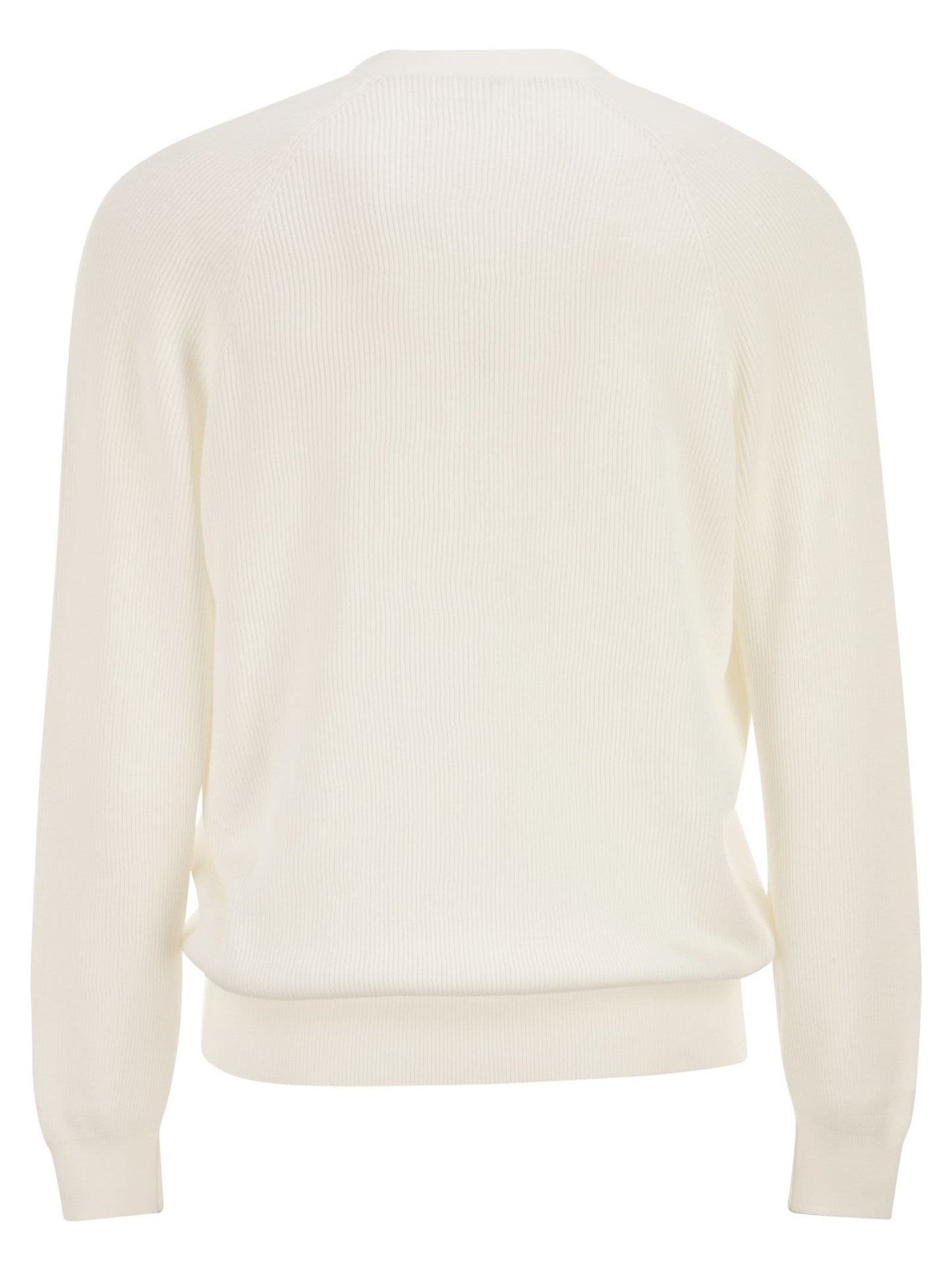 Brunello Cucinelli Men English Coast Cotton Cardigan With Raglan Sleeves BRUNELLO CUCINELLI