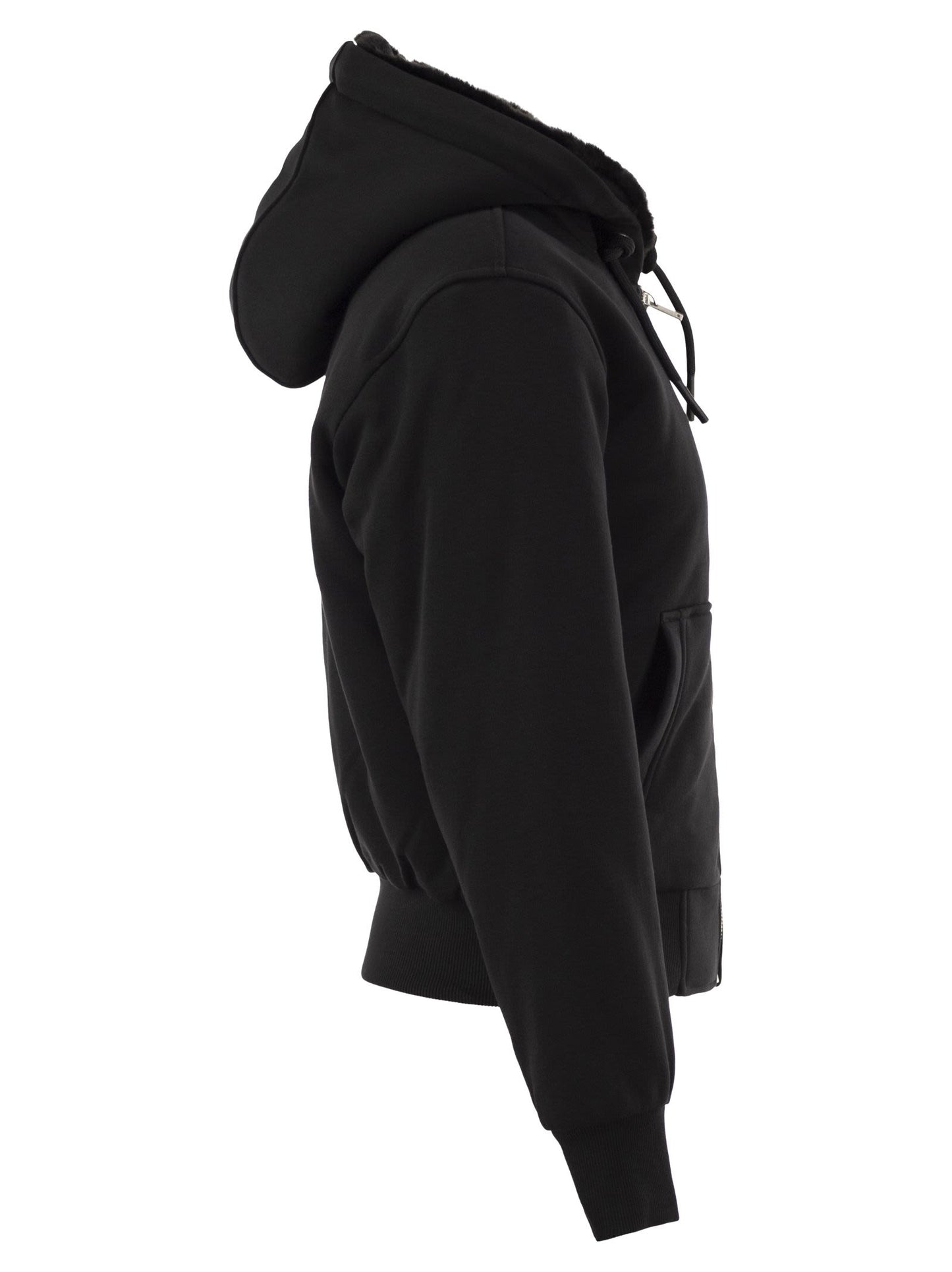 Moose Knuckles Women Classic Bunny - Hooded Sweatshirt With Faux Fur Lining