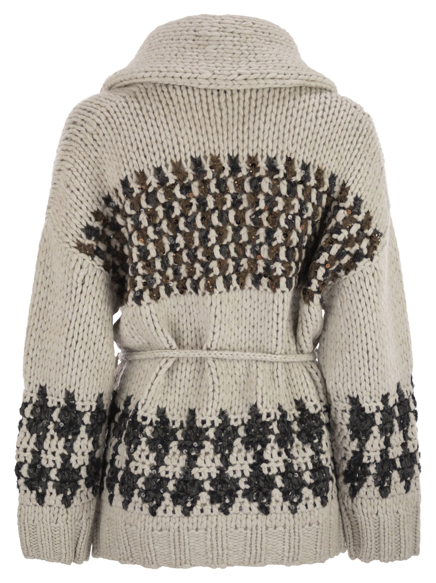 Brunello Cucinelli Women Handmade Opera Cardigan With Belt BRUNELLO CUCINELLI