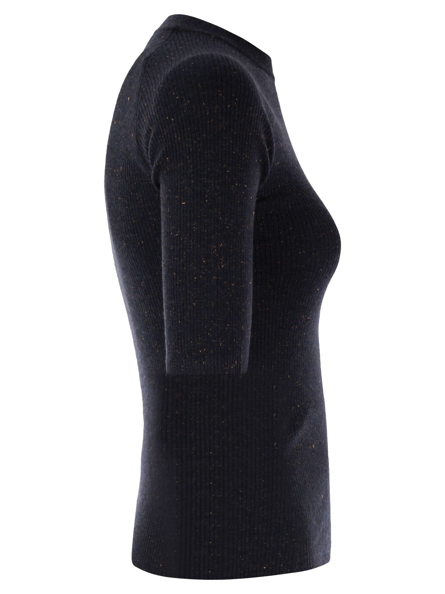 Brunello Cucinelli Women Sparkling Ribbed Cashmere Sweater BRUNELLO CUCINELLI