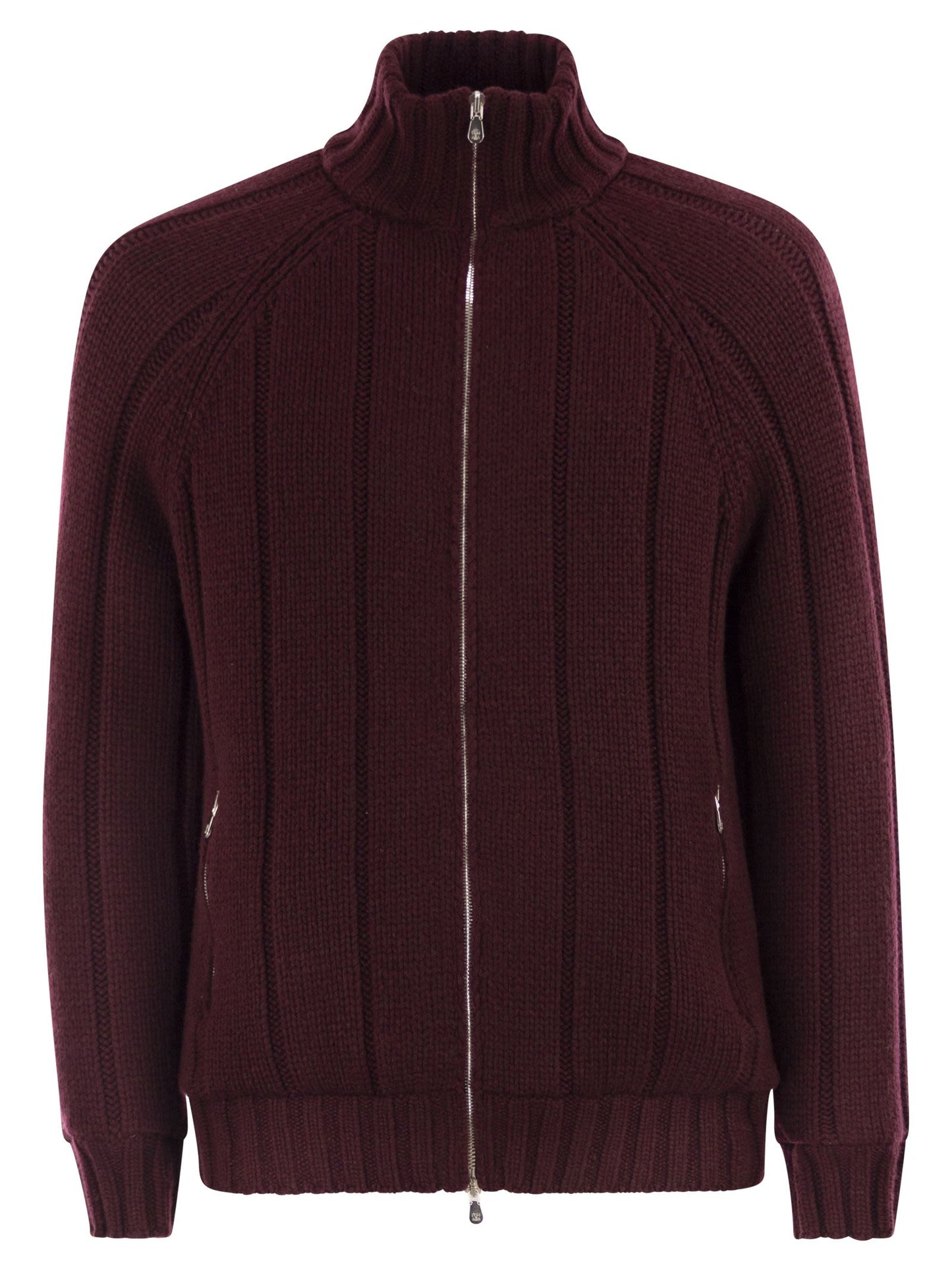Brunello Cucinelli Men Cashmere Knit Down Jacket With Zip BRUNELLO CUCINELLI