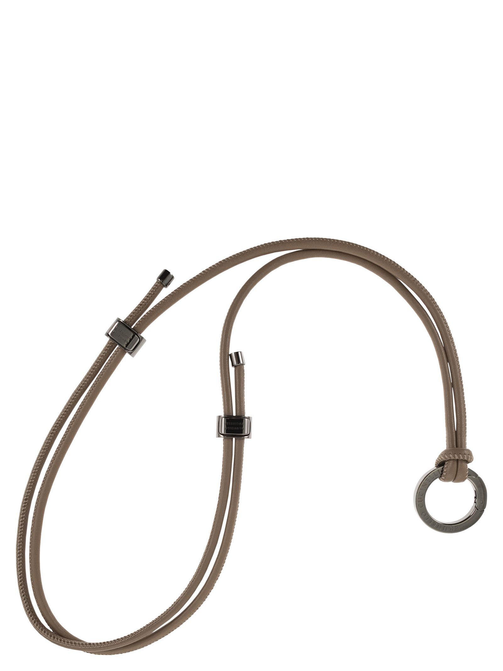 Brunello Cucinelli Women Leather Glasses Cord With Pendant BRUNELLO CUCINELLI