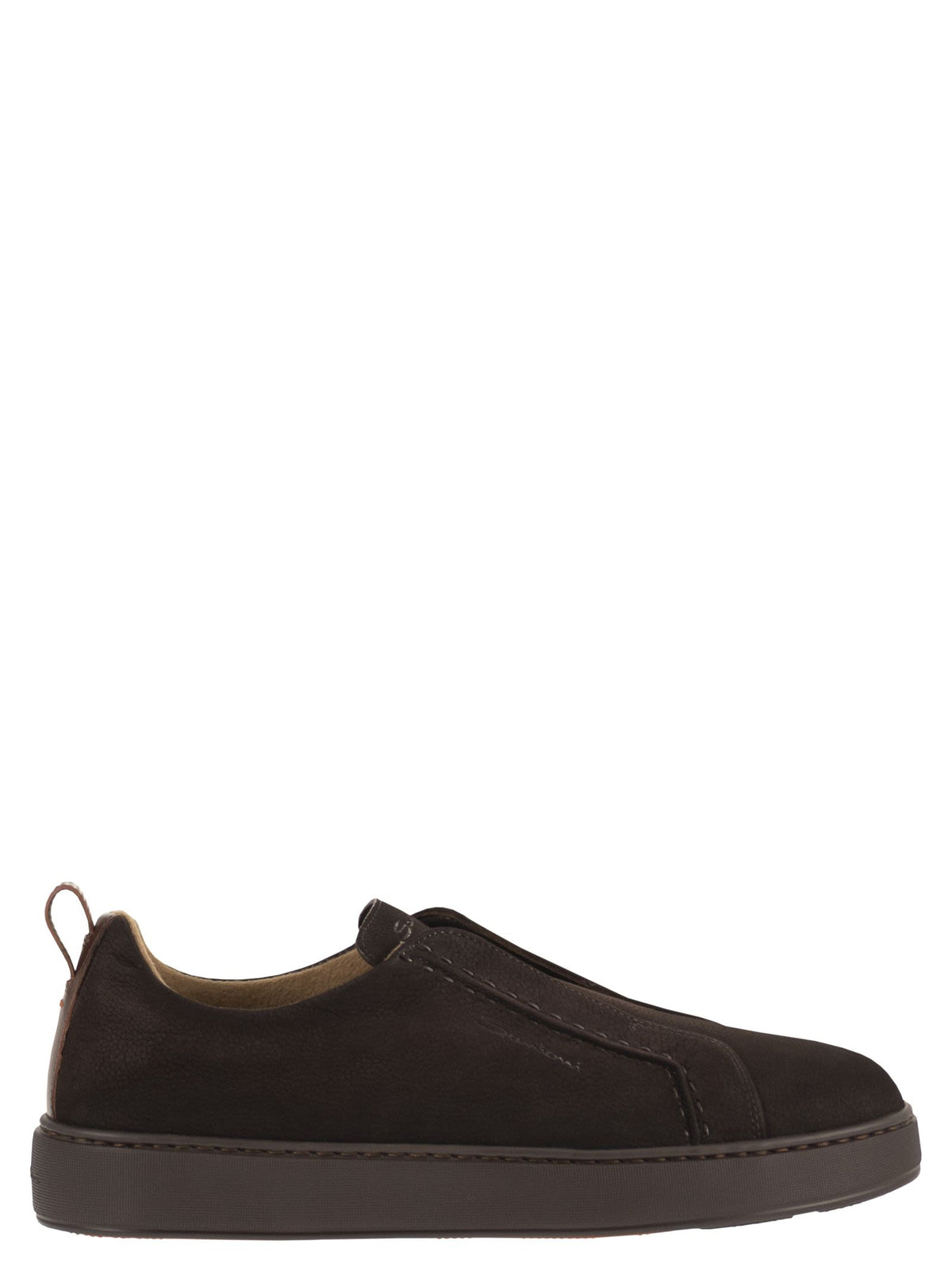 Santoni Men Victoryl26 - Soft Leather Slip-On Trainers SANTONI