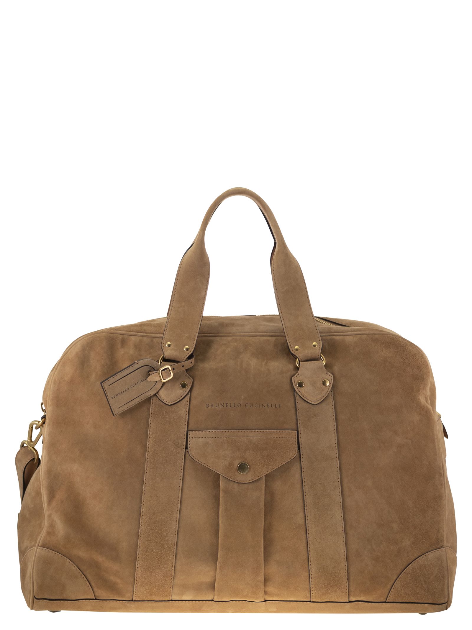 Brunello Cucinelli Men Borsone Biscotto BRUNELLO CUCINELLI