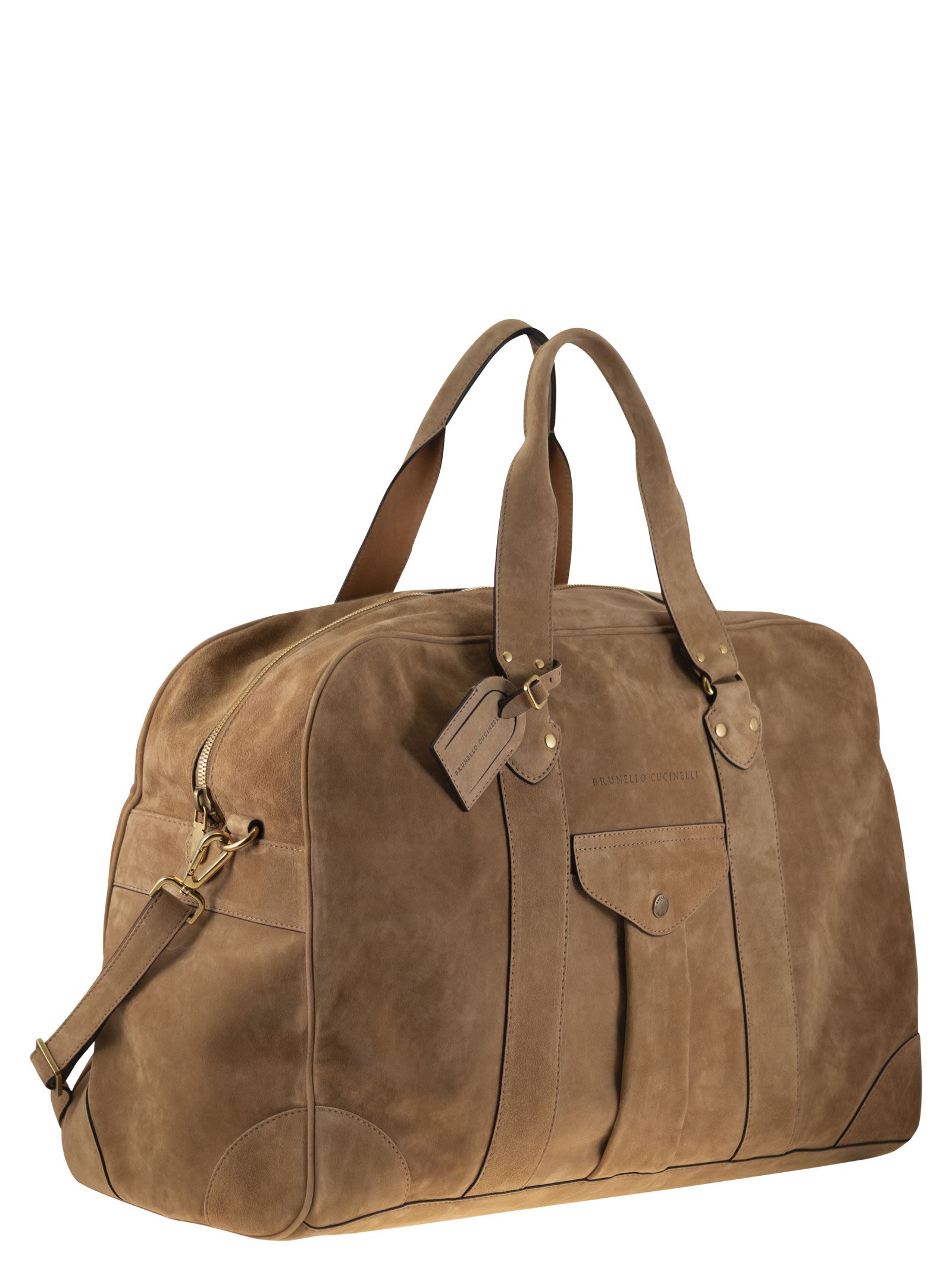 Brunello Cucinelli Men Borsone Biscotto BRUNELLO CUCINELLI