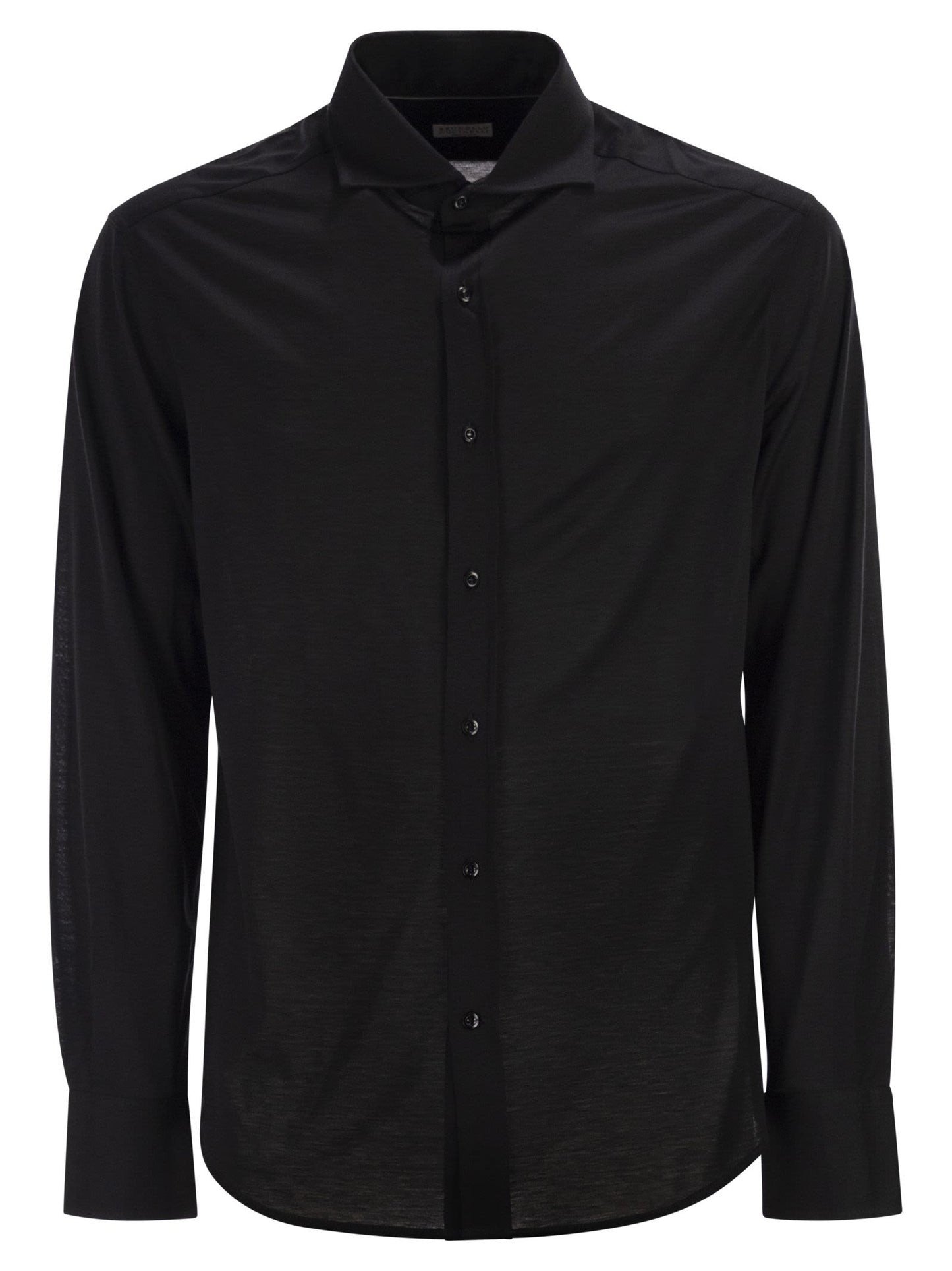 Brunello Cucinelli Men Silk And Cotton T-Shirt Shirt BRUNELLO CUCINELLI