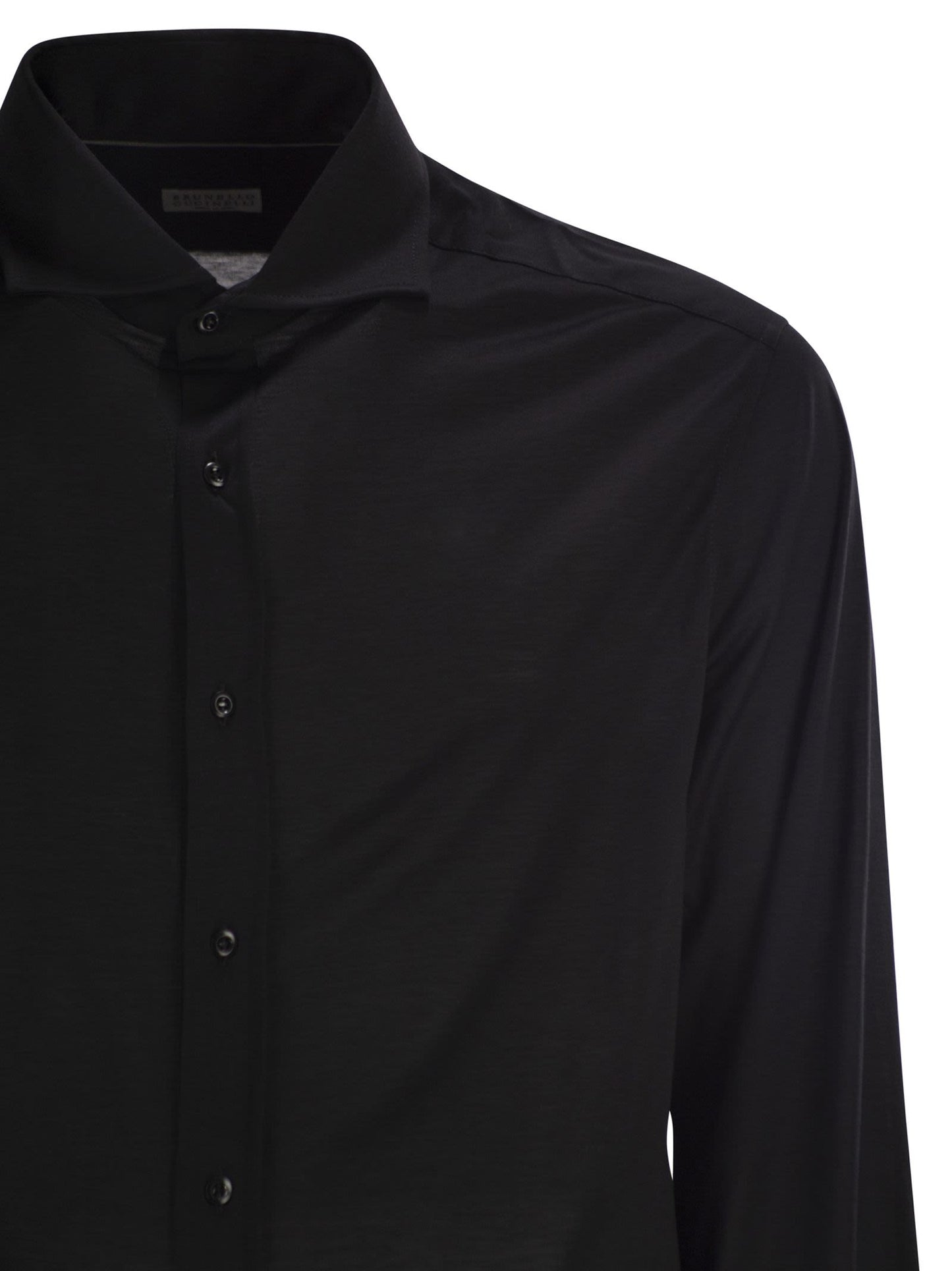 Brunello Cucinelli Men Silk And Cotton T-Shirt Shirt BRUNELLO CUCINELLI