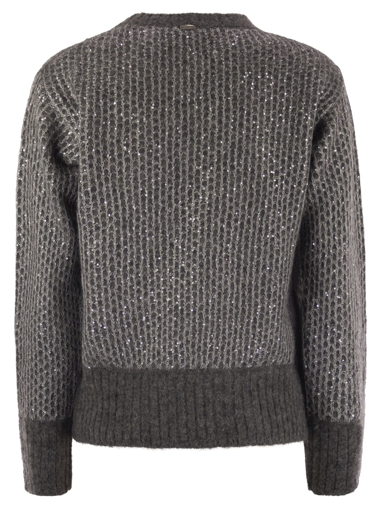 Herno Women Alpaca And Wool Crewneck Sweater