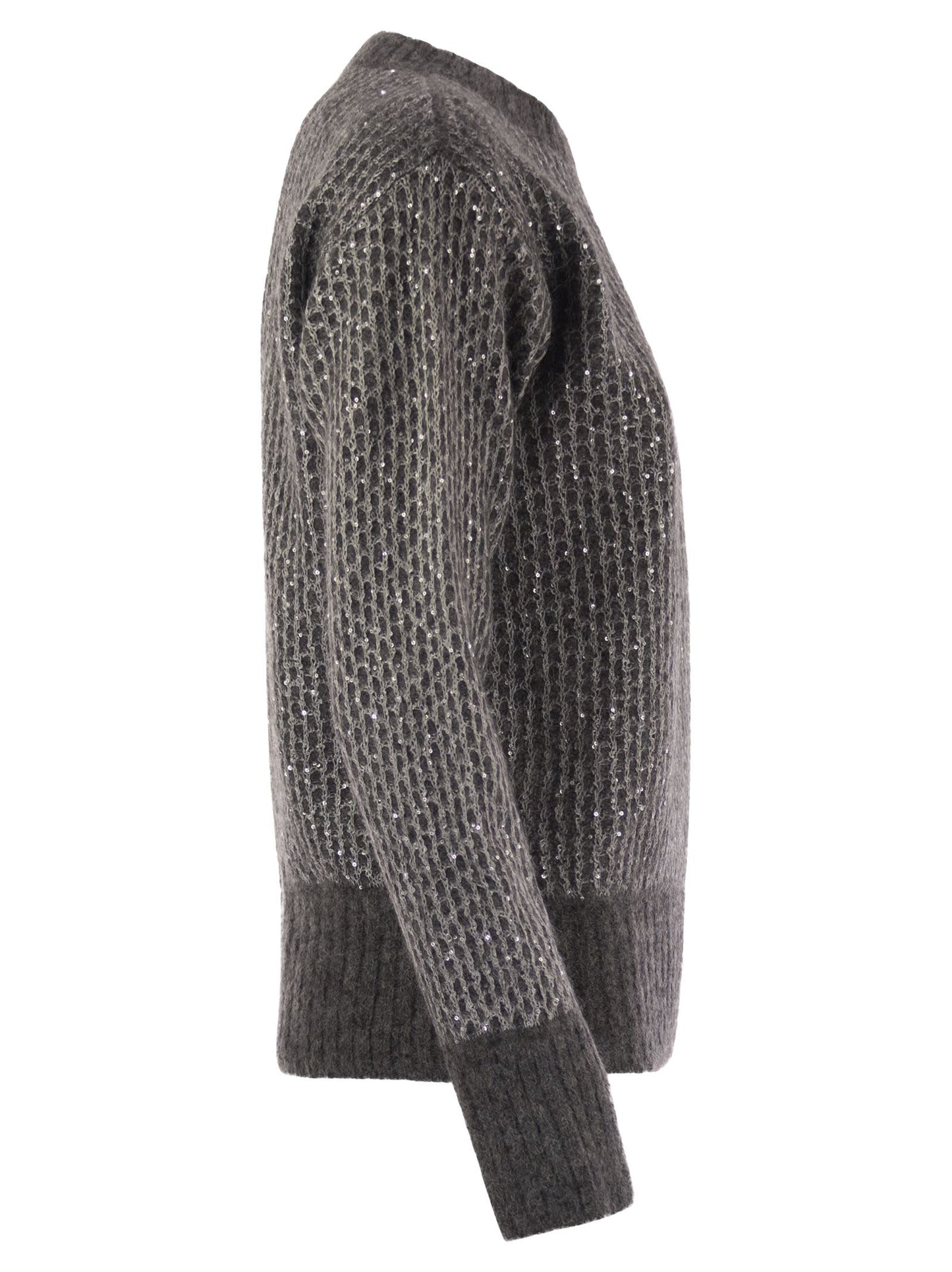 Herno Women Alpaca And Wool Crewneck Sweater