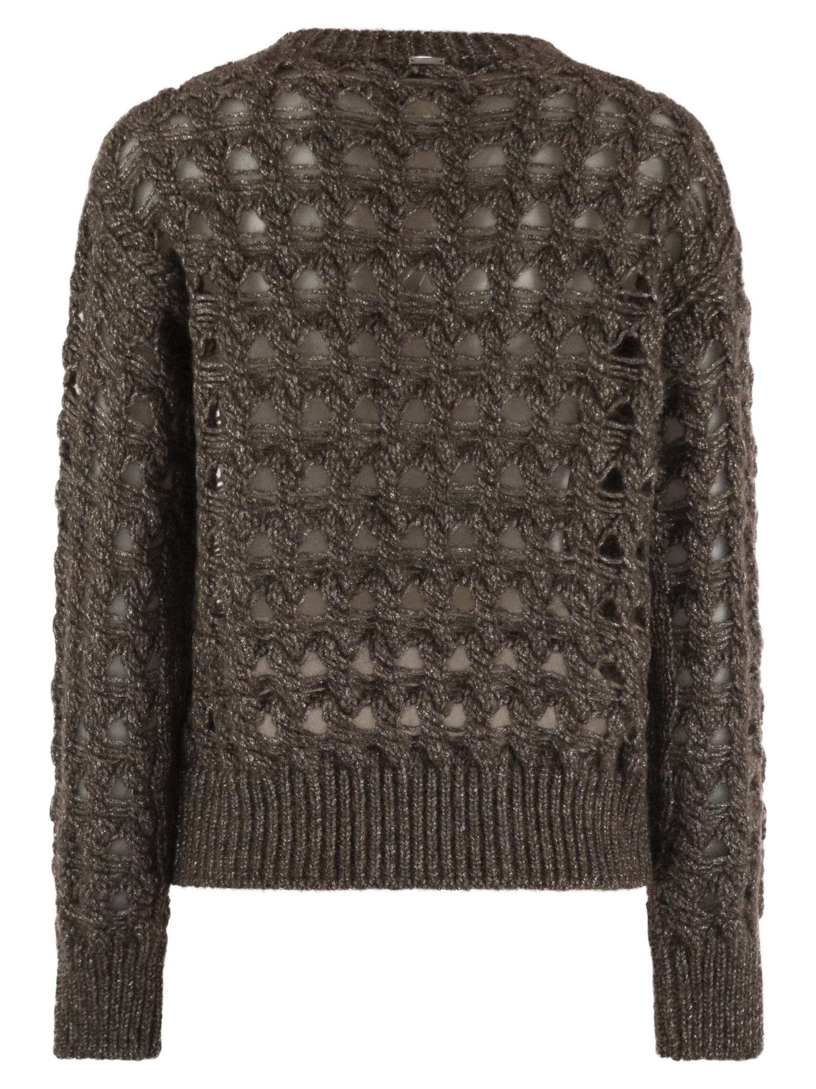Herno Women Resort Jumper In Alpaca And Wool HERNO