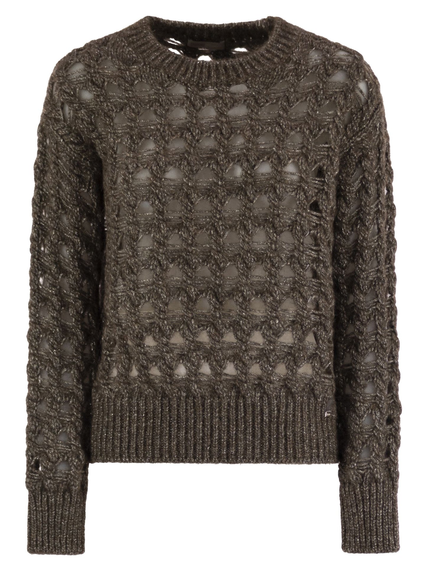 Herno Women Resort Jumper In Alpaca And Wool HERNO