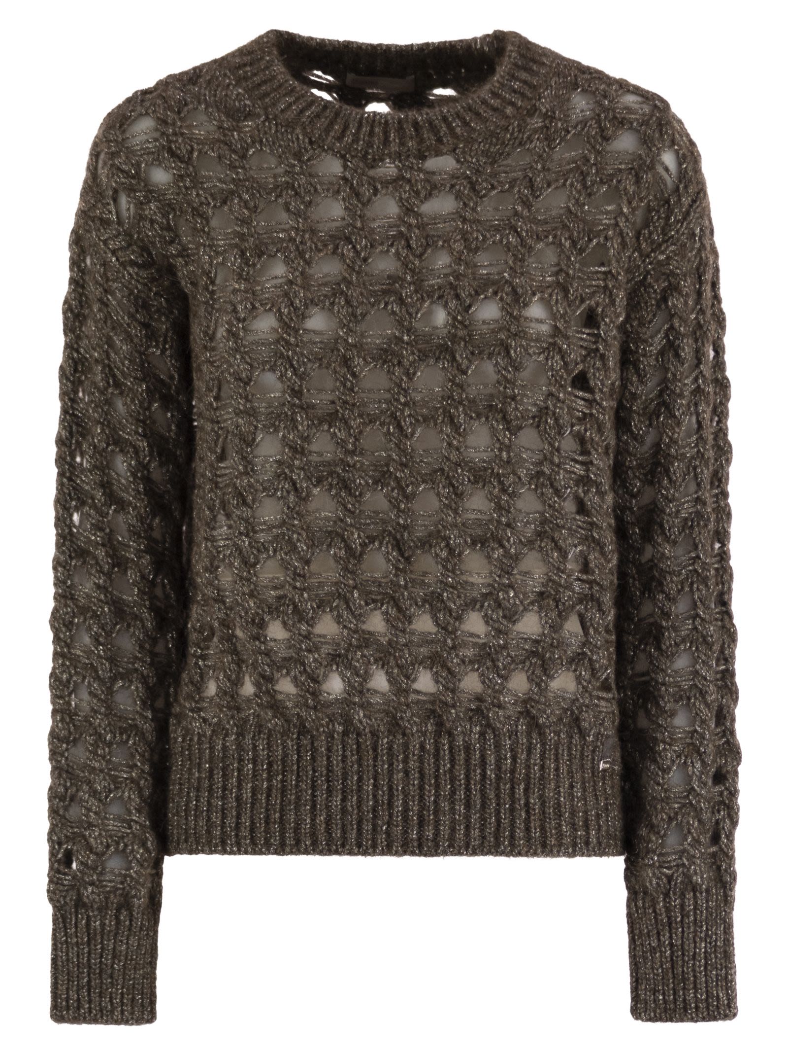 Herno Women Resort Jumper In Alpaca And Wool HERNO