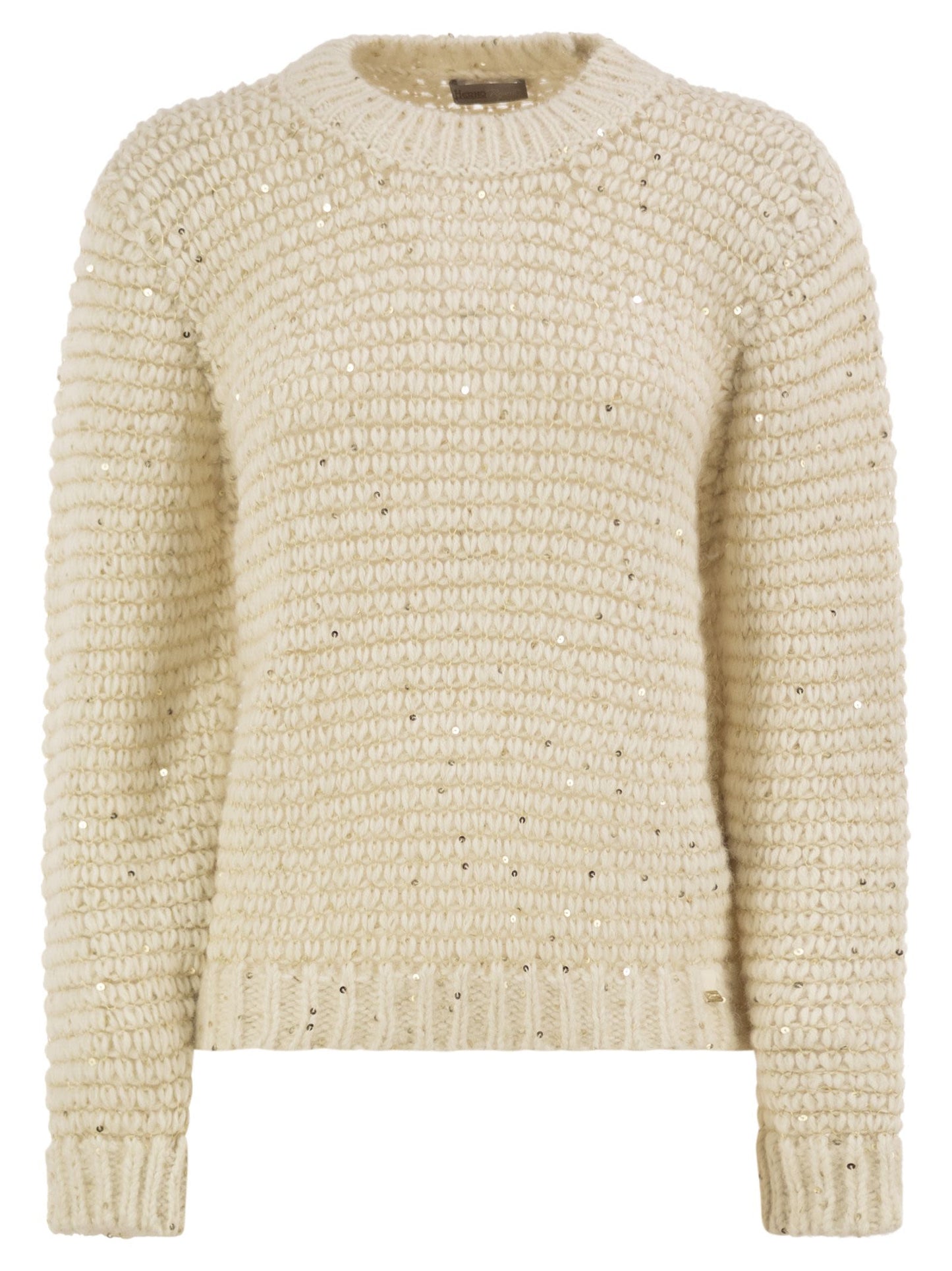 Herno Women Alpaca-Blend Jumper With Sequins HERNO