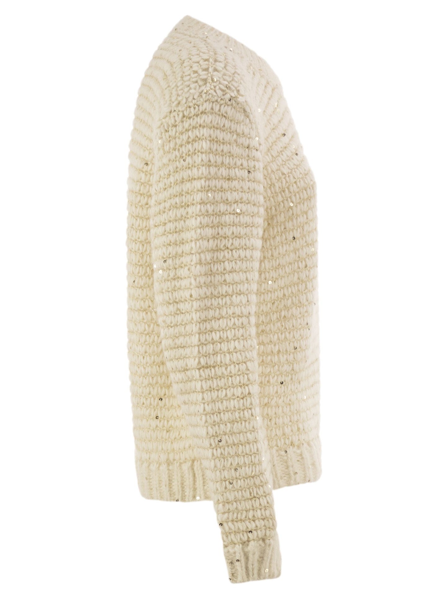 Herno Women Alpaca-Blend Jumper With Sequins HERNO