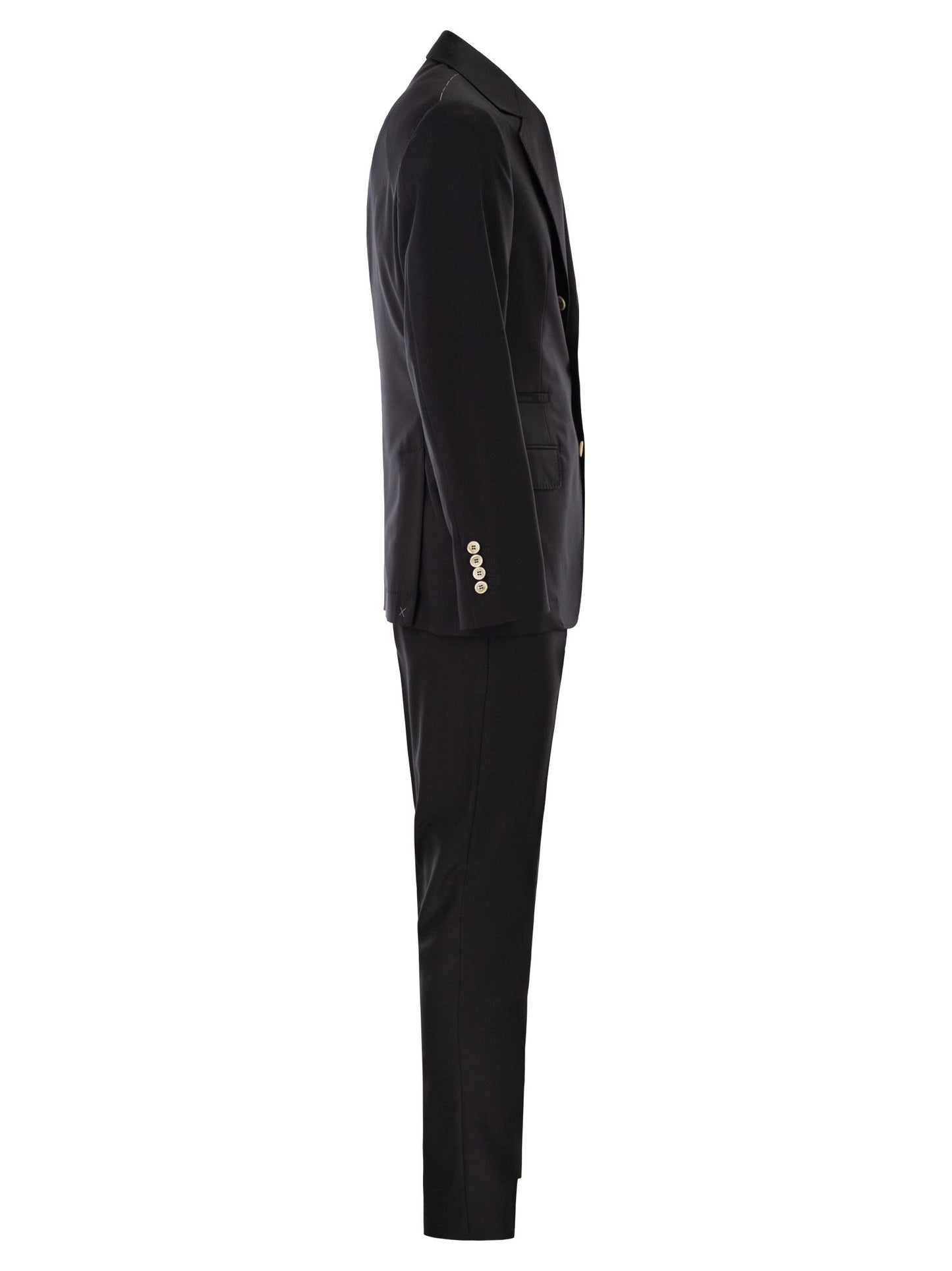 Brunello Cucinelli Men Tailored Suit In Virgin Wool BRUNELLO CUCINELLI