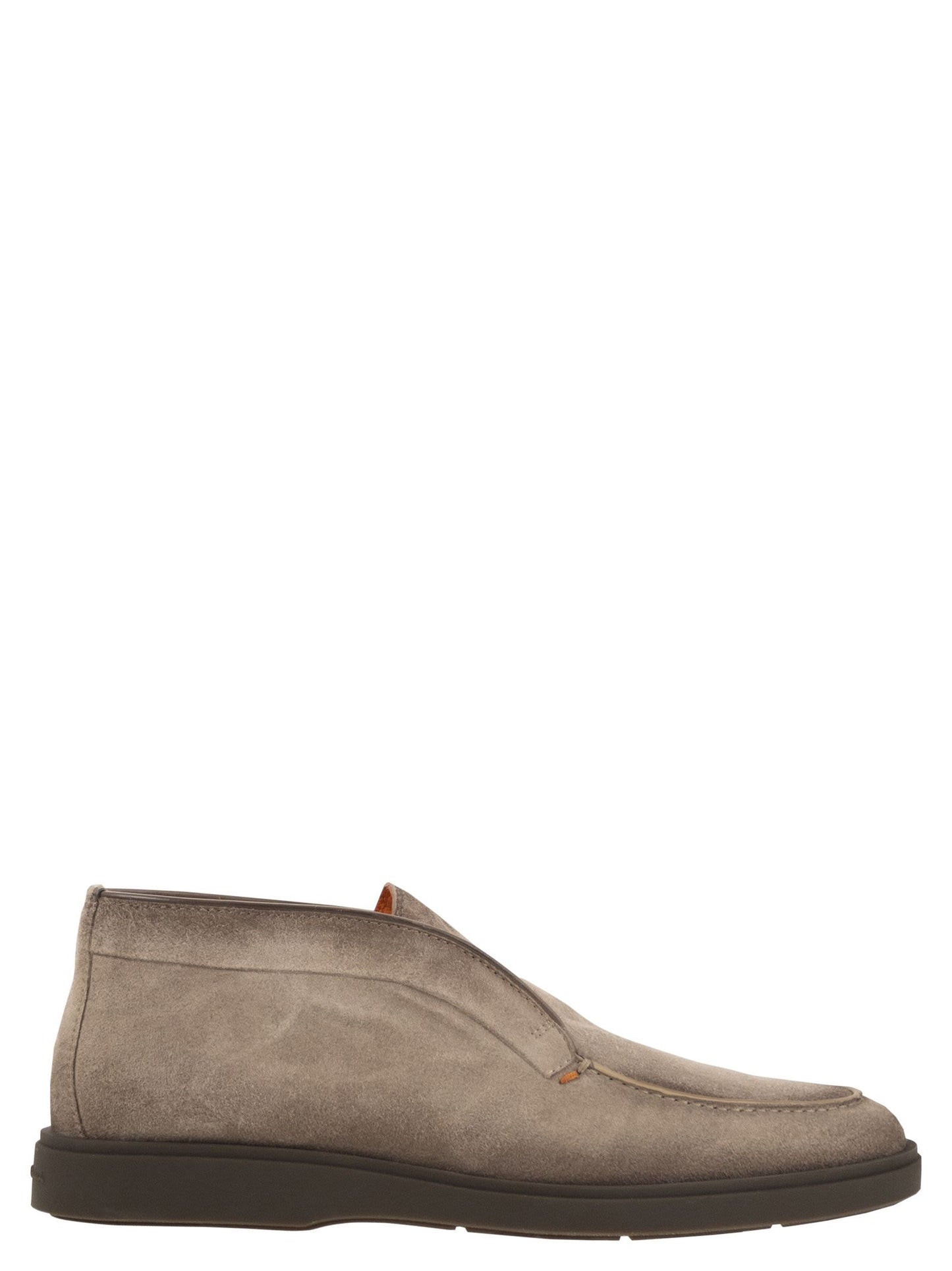 Santoni Men Suede Leather Desert Boot SANTONI