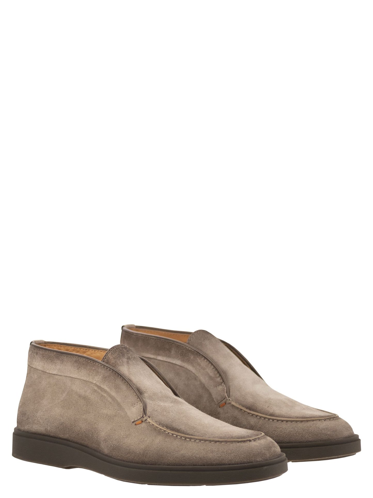 Santoni Men Suede Leather Desert Boot SANTONI