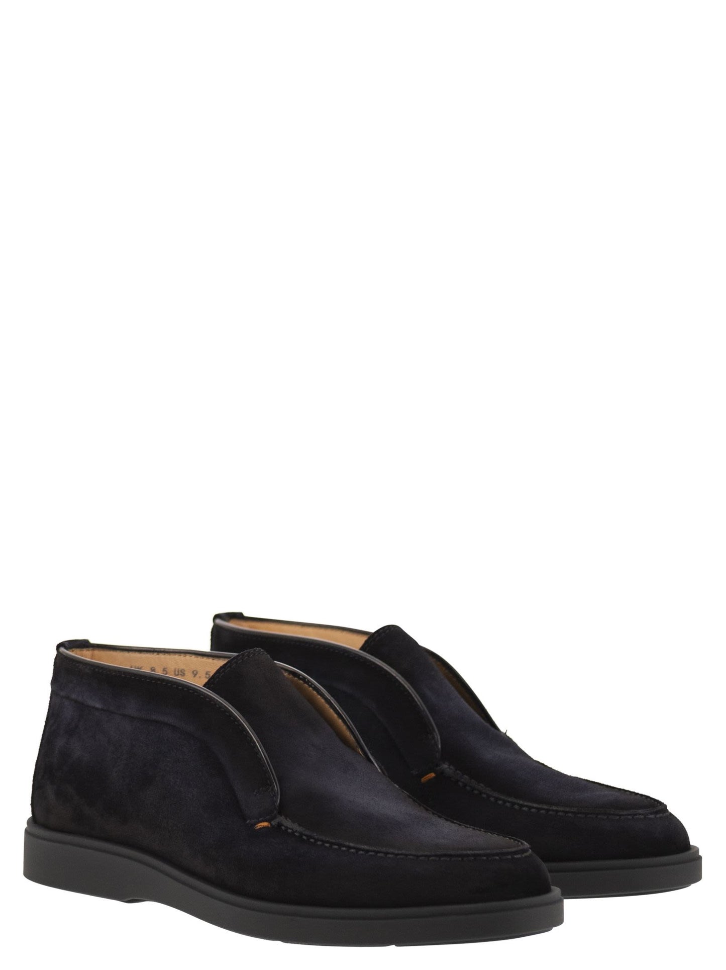 Santoni Men Suede Leather Desert Boot SANTONI