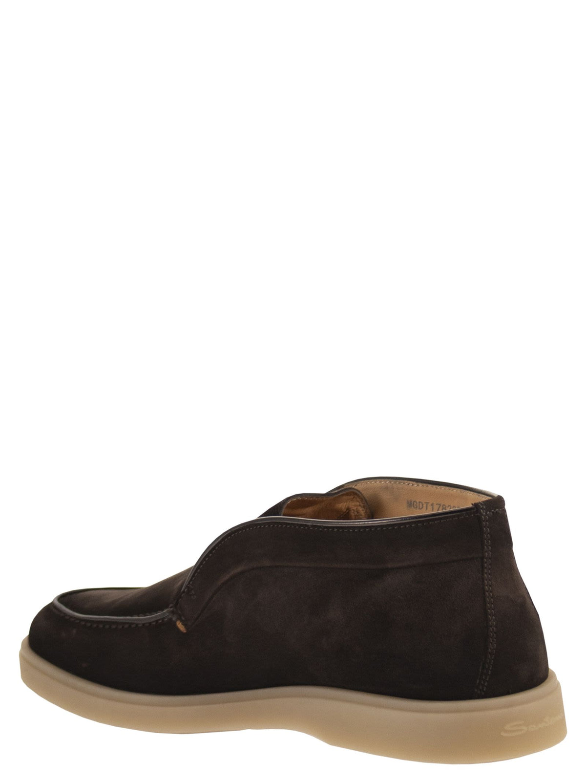 Santoni Men Digits-O - Suede Loafers SANTONI