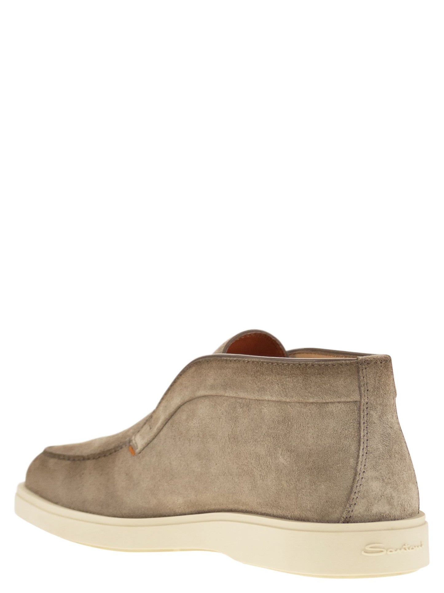 Santoni Men Suede Desert Boot SANTONI