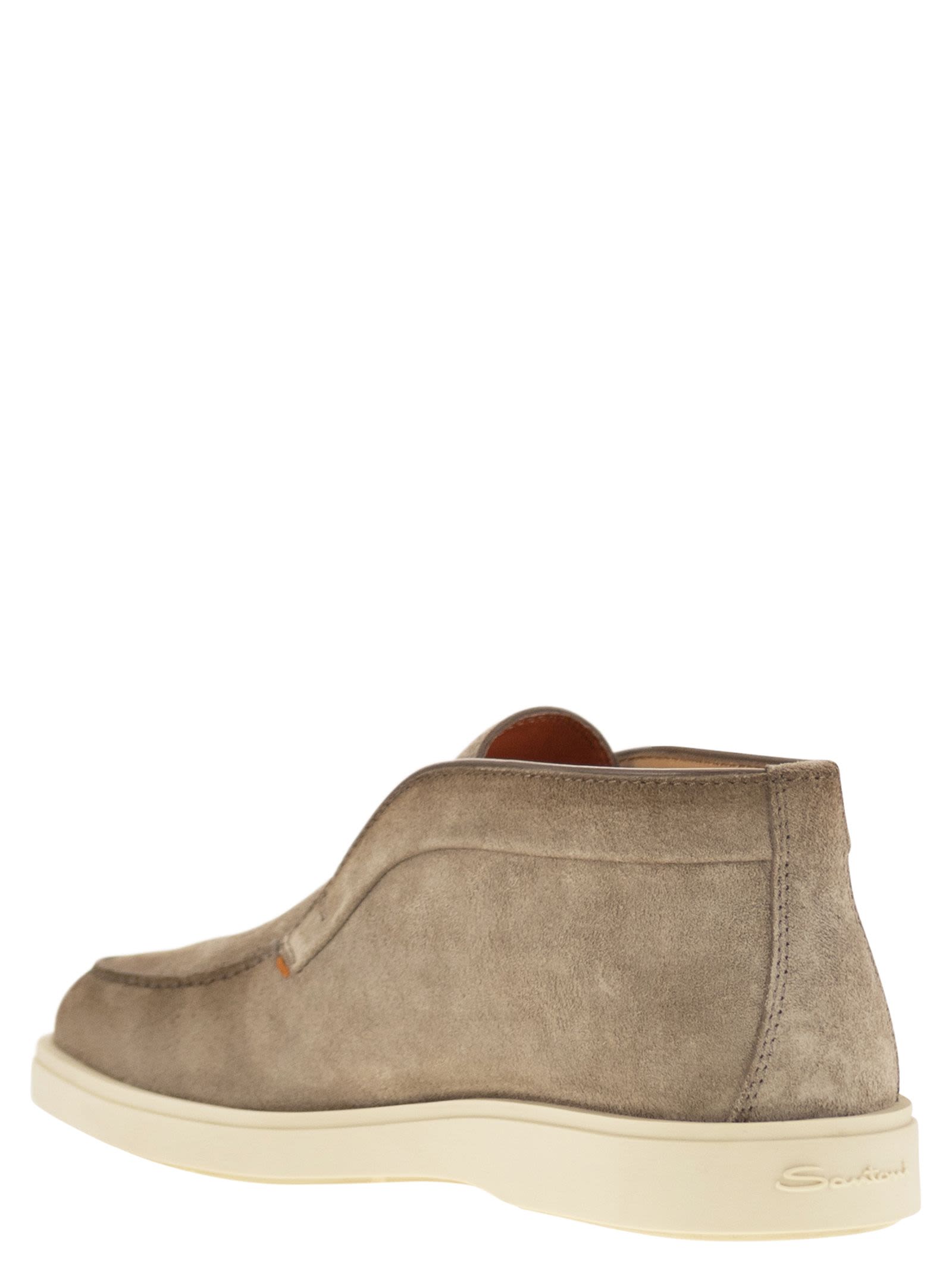 Santoni Men Suede Desert Boot SANTONI