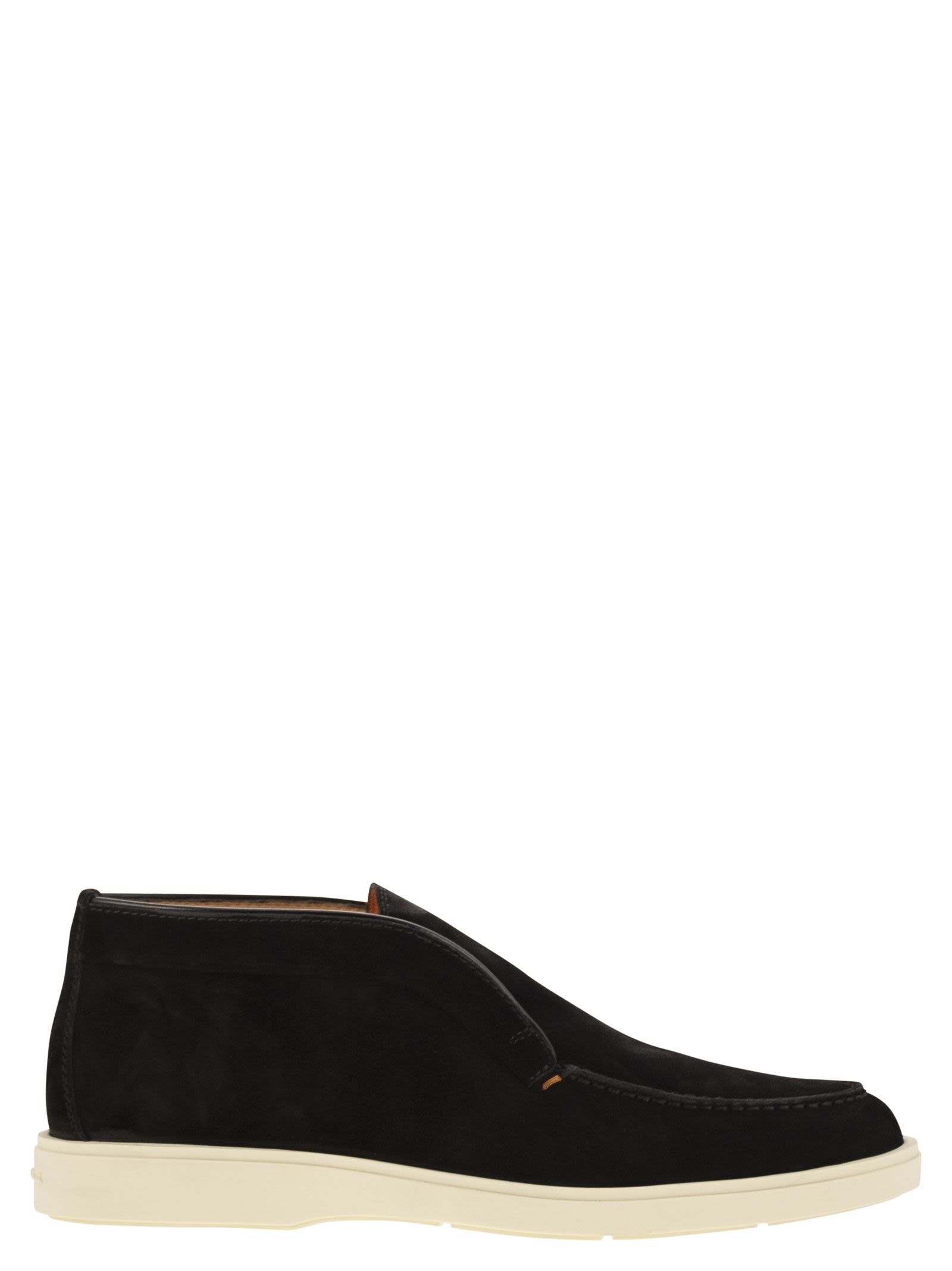 Santoni Men Suede Desert Boot SANTONI