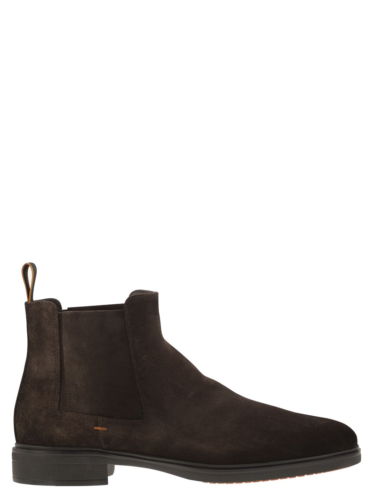 Santoni Men Easy Suede Ankle Boot SANTONI