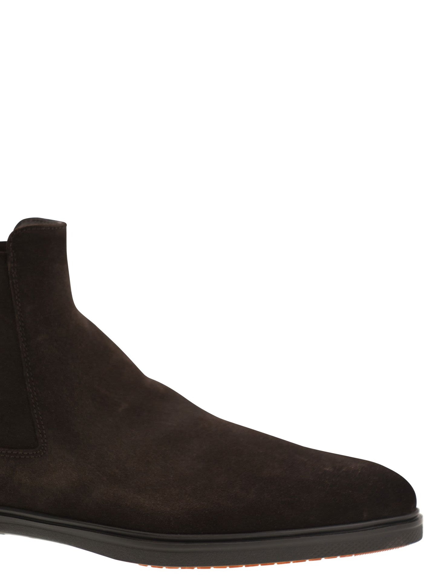 Santoni Men Easy Suede Ankle Boot SANTONI