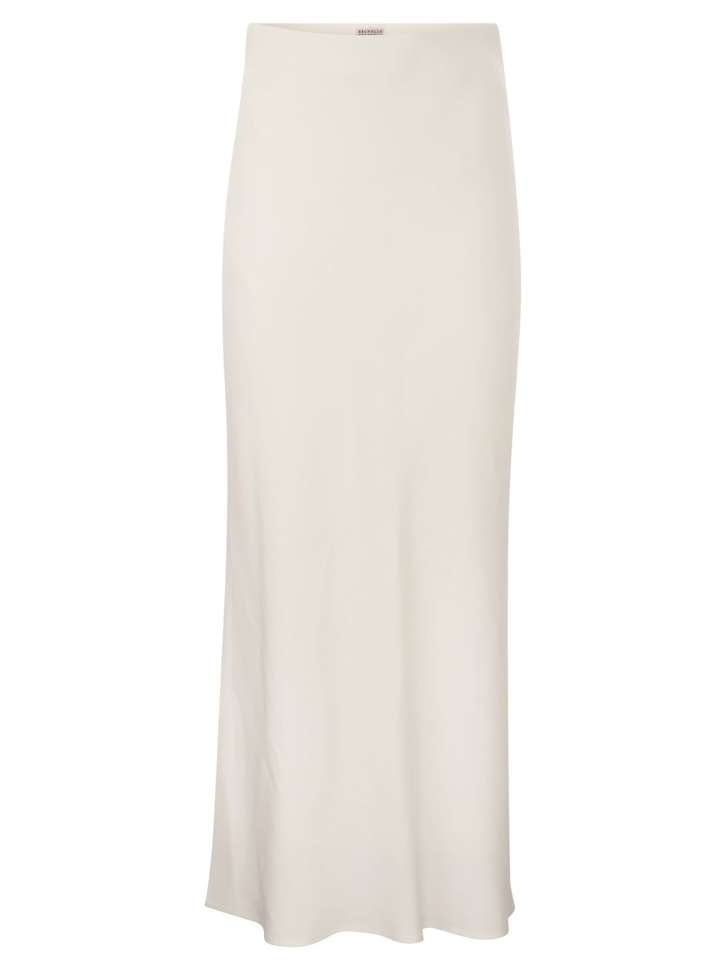 Brunello Cucinelli Women Viscose And Linen Long Pencil Skirt BRUNELLO CUCINELLI