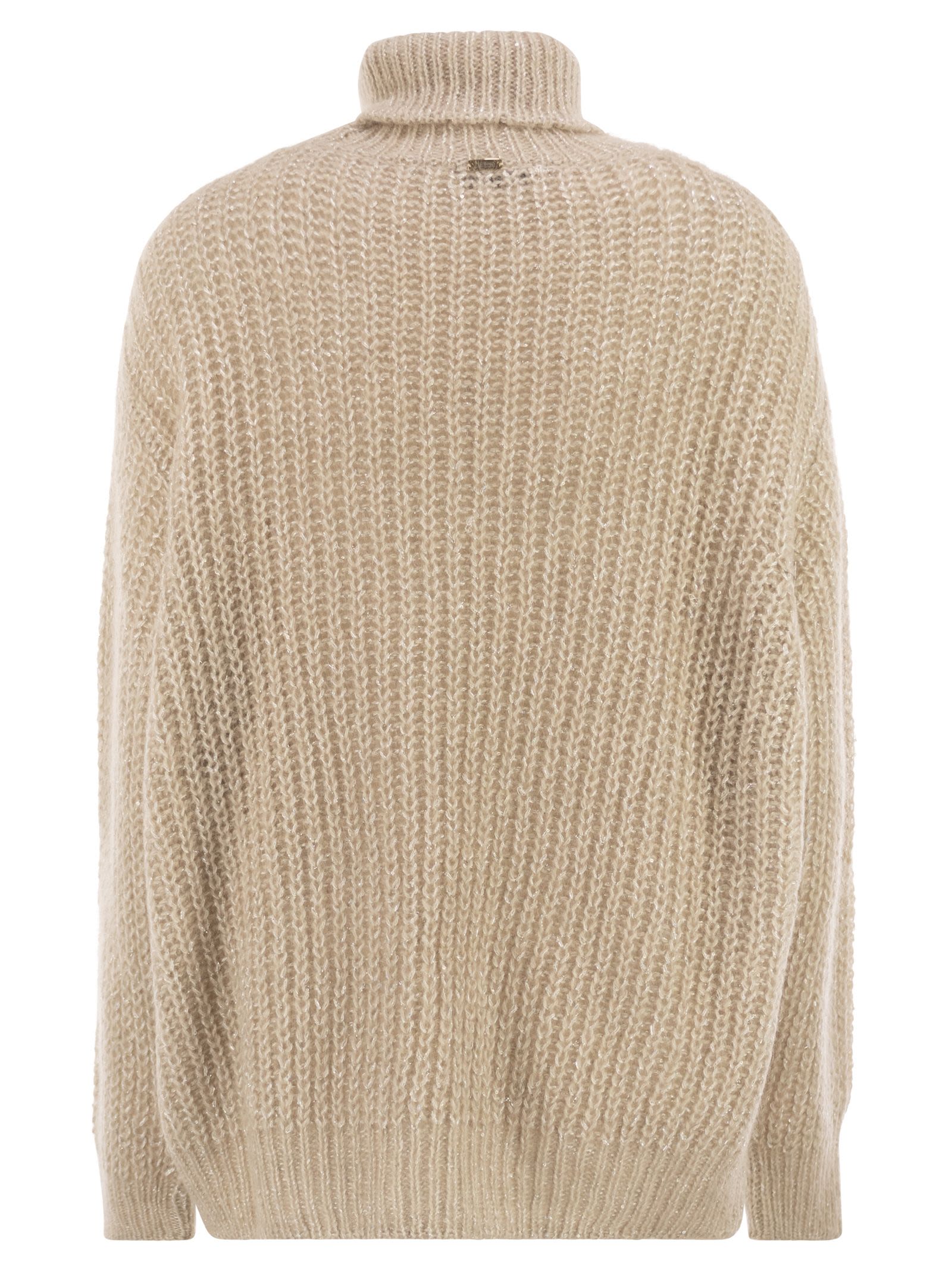 Herno Women Wool And Alpaca Turtleneck Jumper HERNO
