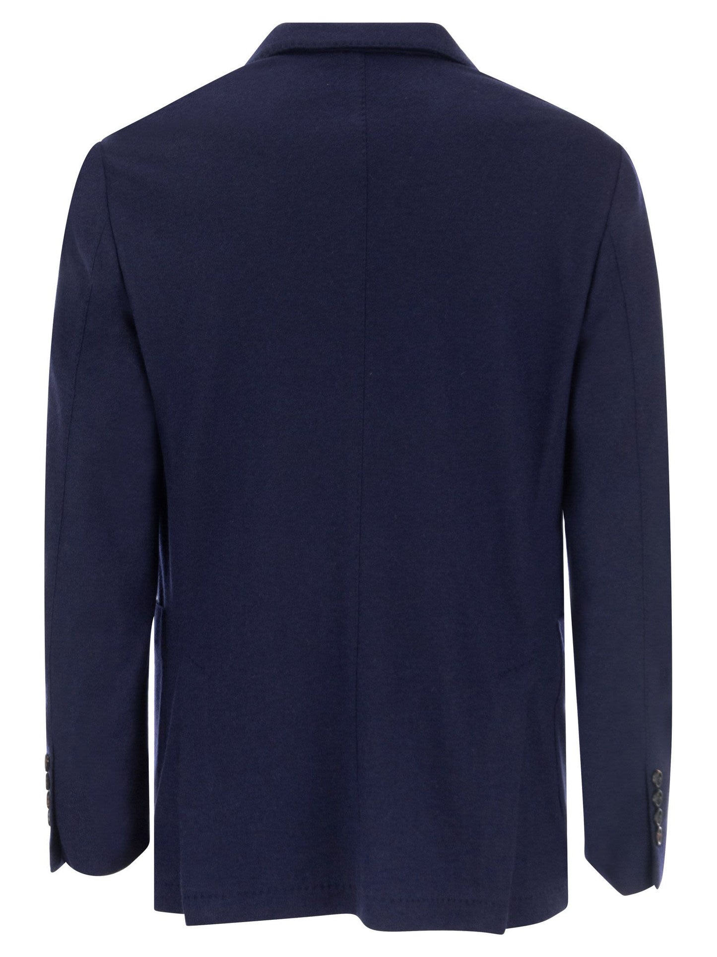 Brunello Cucinelli Men Cashmere Jersey Blazer With Patch Pockets BRUNELLO CUCINELLI