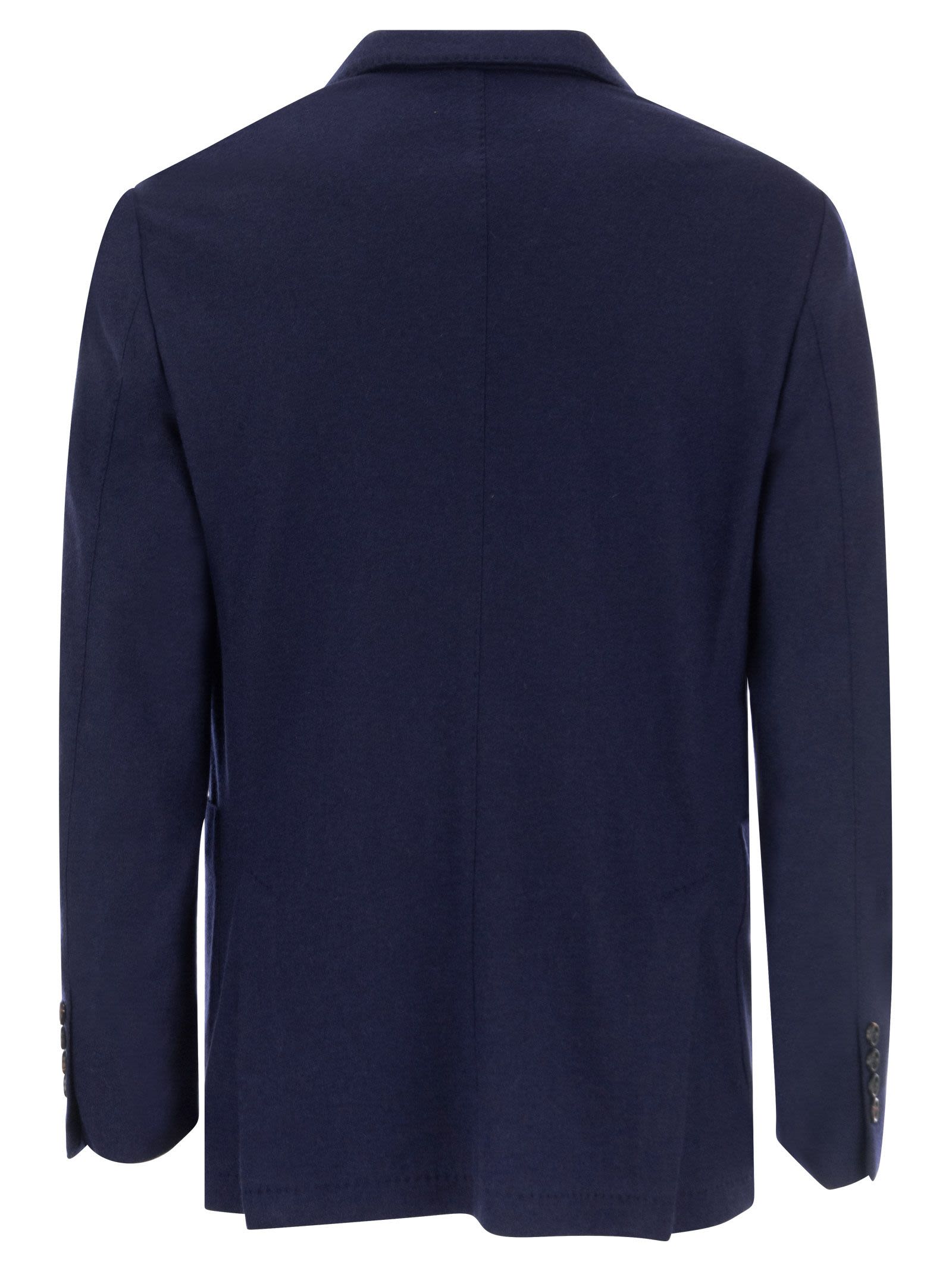 Brunello Cucinelli Men Cashmere Jersey Blazer With Patch Pockets BRUNELLO CUCINELLI
