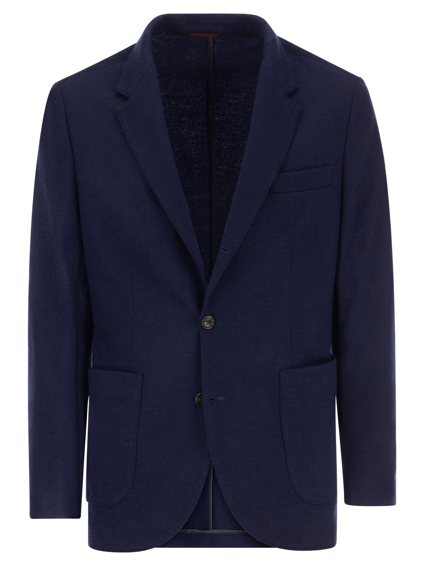 Brunello Cucinelli Men Cashmere Jersey Blazer With Patch Pockets BRUNELLO CUCINELLI