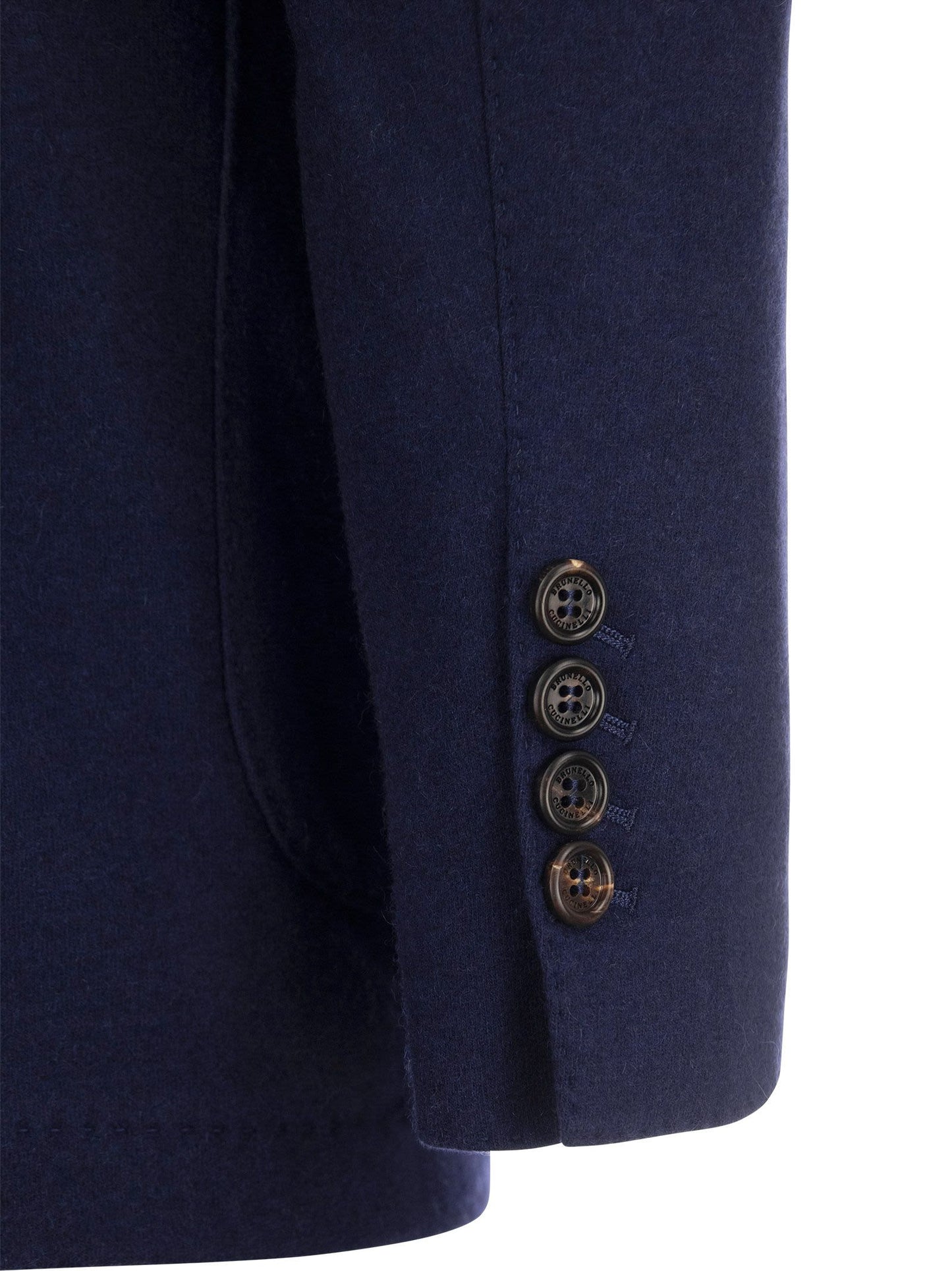 Brunello Cucinelli Men Cashmere Jersey Blazer With Patch Pockets BRUNELLO CUCINELLI