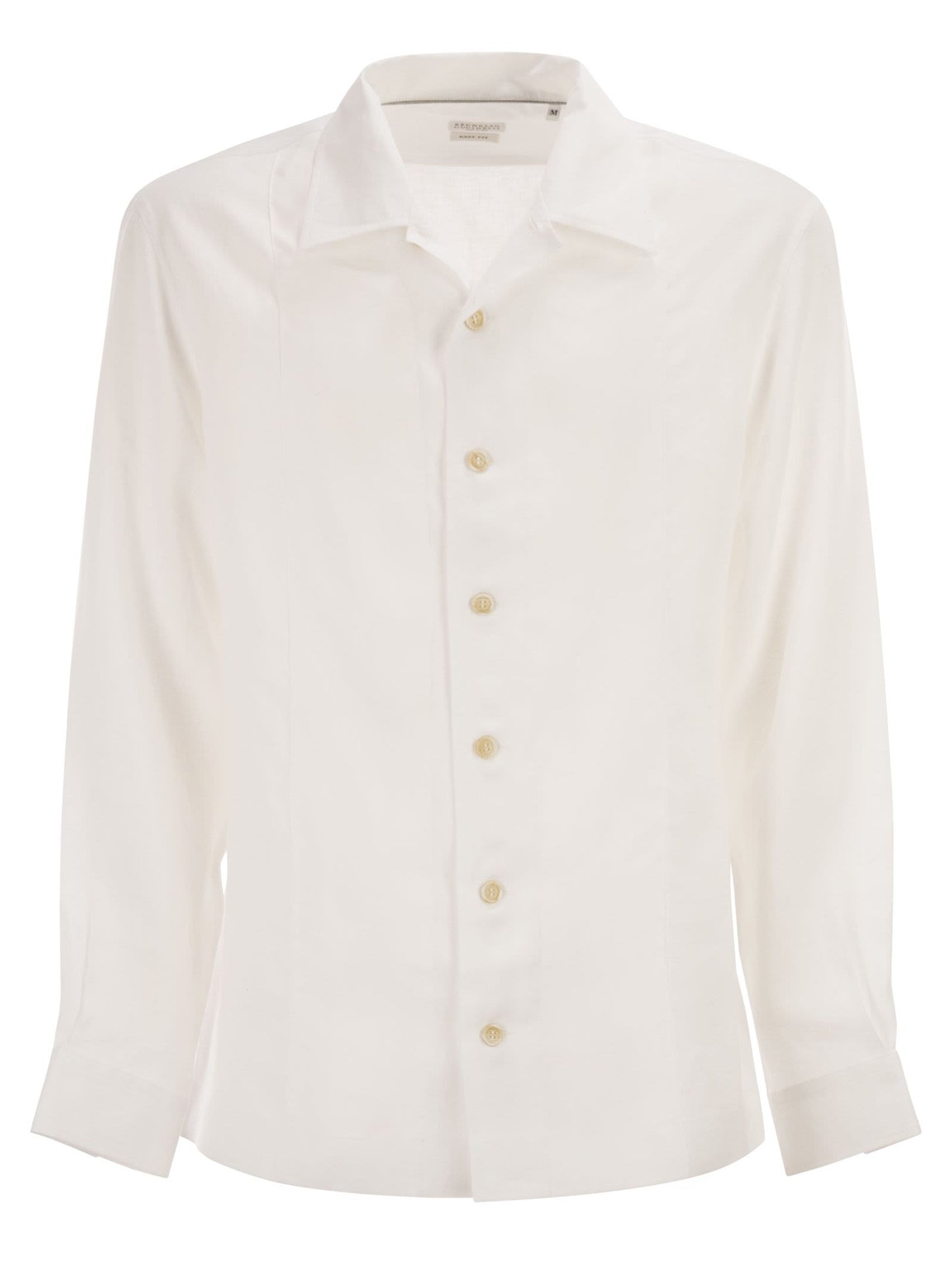 Brunello Cucinelli Men Pure Linen Shirt BRUNELLO CUCINELLI