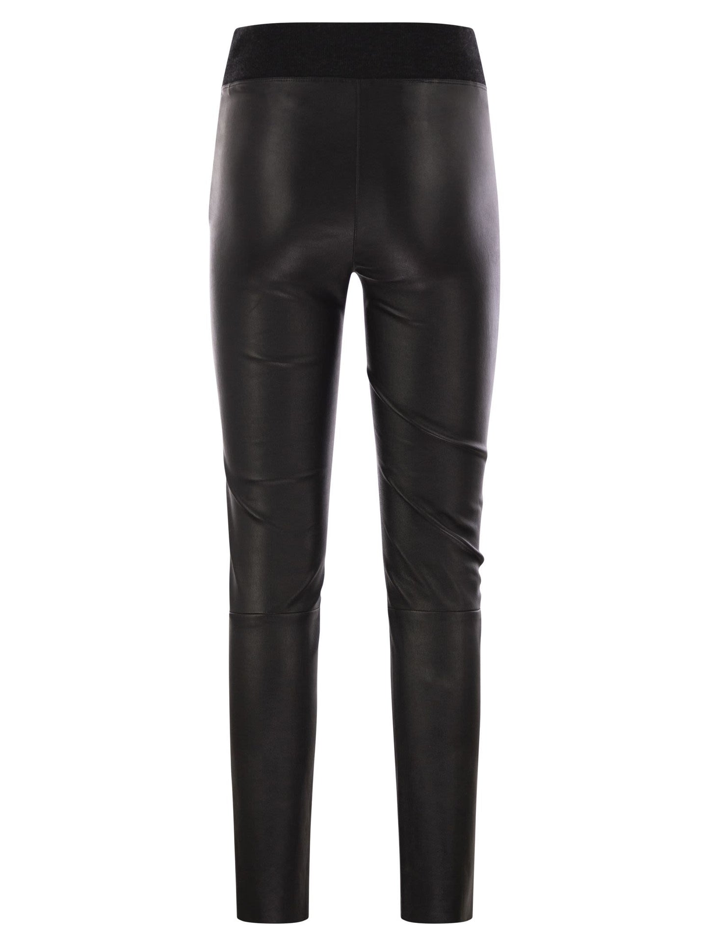Brunello Cucinelli Women Stretch Nappa Leggings BRUNELLO CUCINELLI
