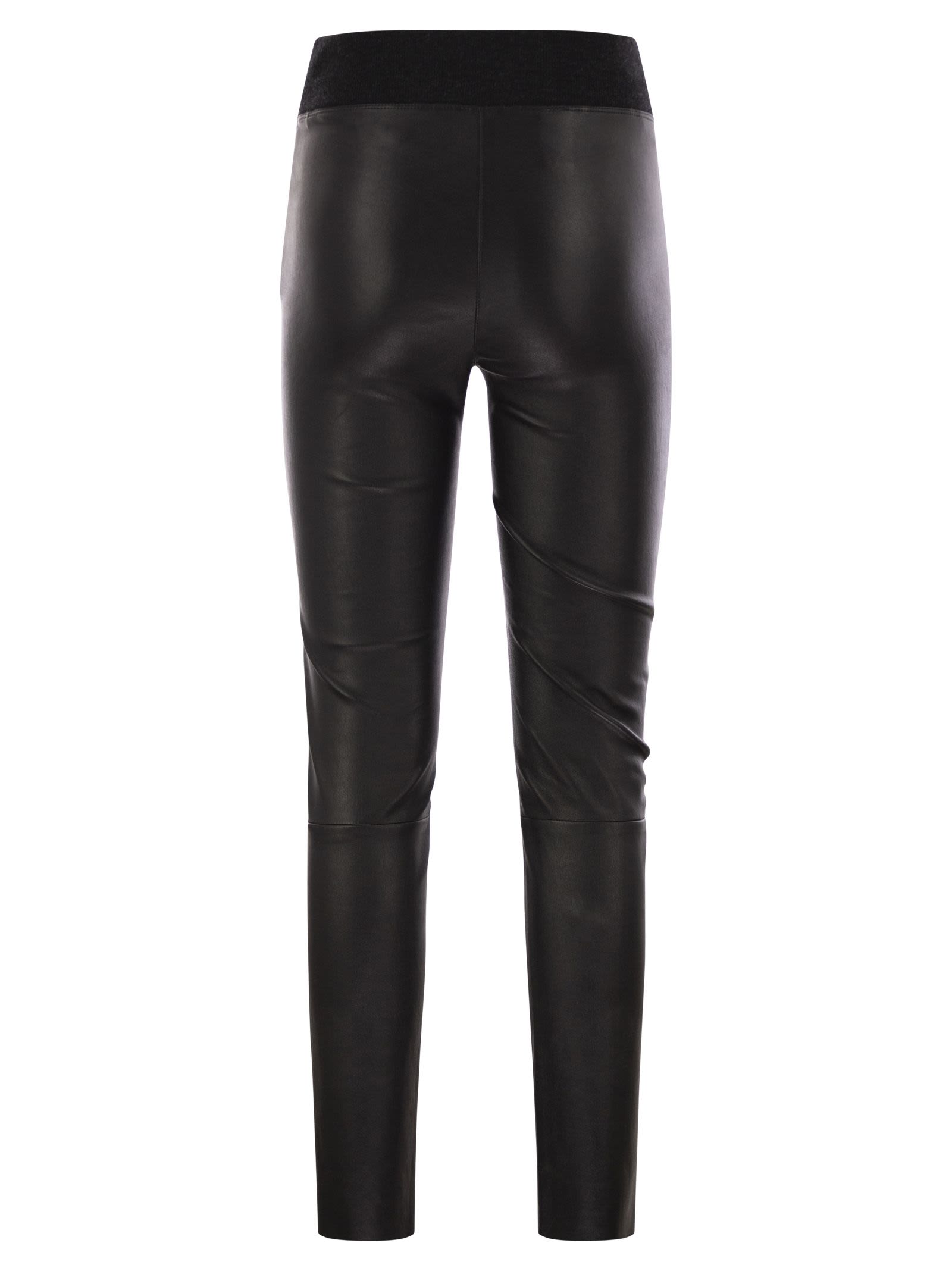 Brunello Cucinelli Women Stretch Nappa Leggings BRUNELLO CUCINELLI