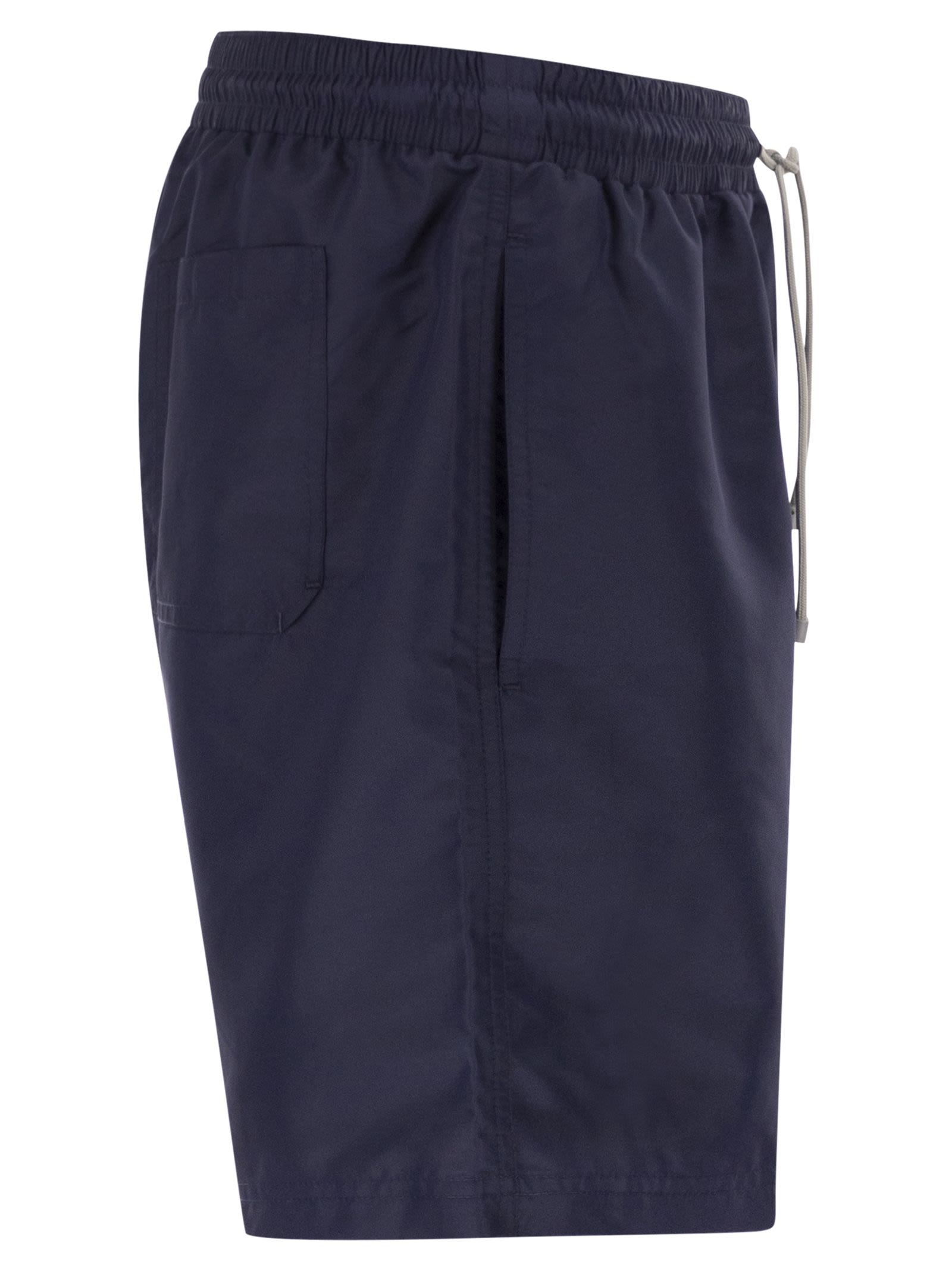 Brunello Cucinelli Men Swimming Costume With Elastic And Drawstring BRUNELLO CUCINELLI