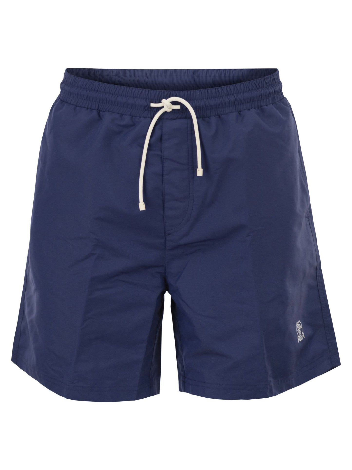 Brunello Cucinelli Men Swimming Costume With Elastic And Drawstring BRUNELLO CUCINELLI