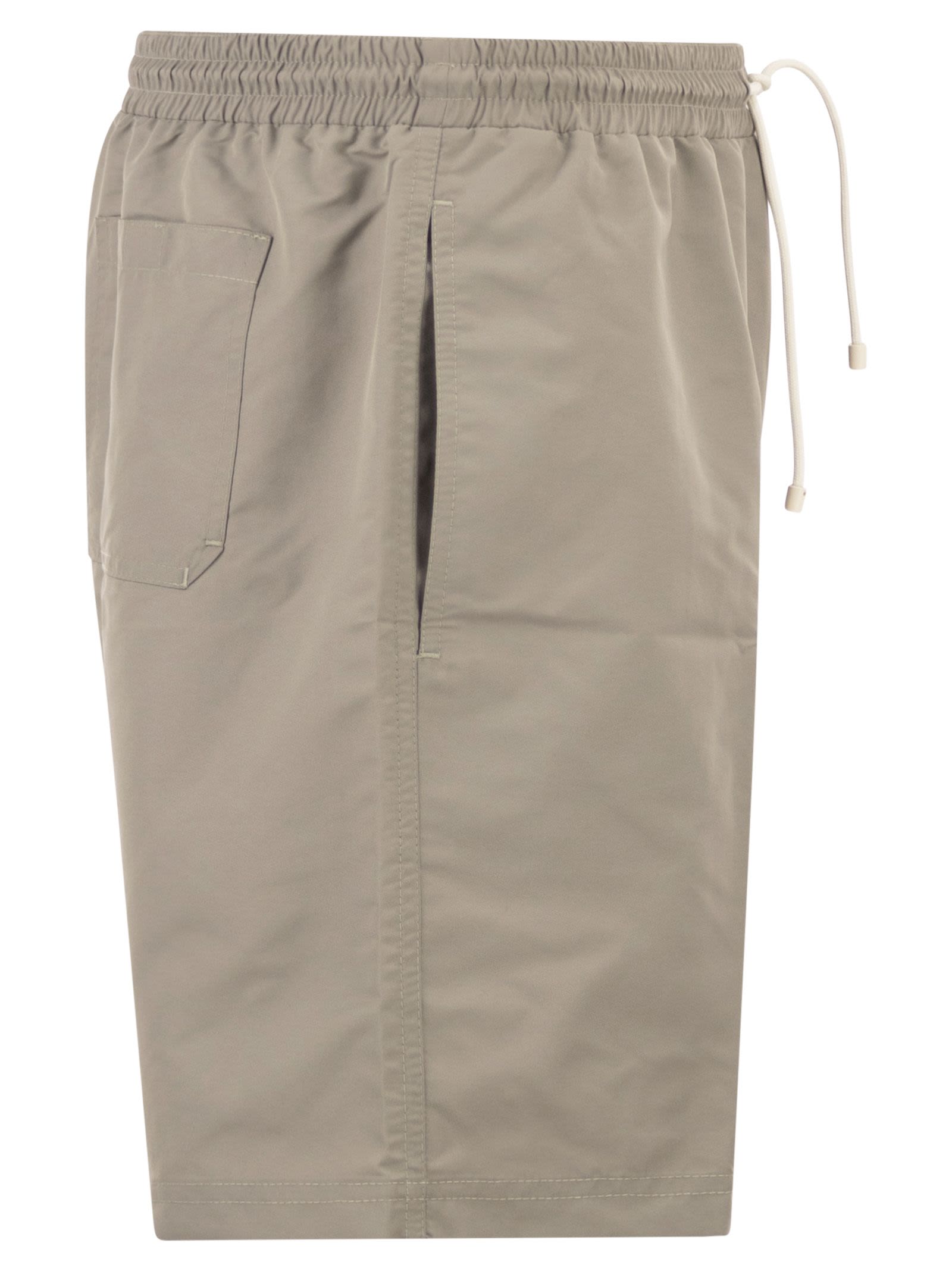Brunello Cucinelli Men Swimming Costume With Elastic And Drawstring BRUNELLO CUCINELLI