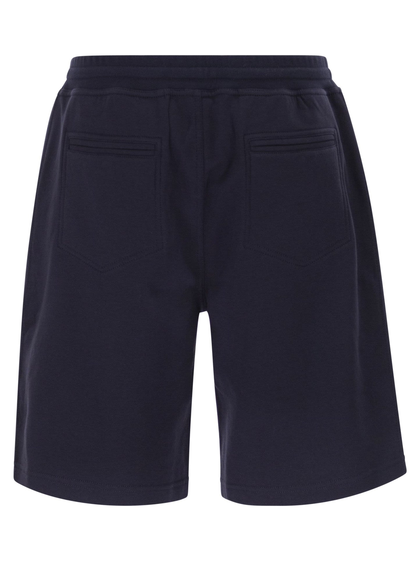 Brunello Cucinelli Men Techno Cotton Fleece Bermuda Shorts BRUNELLO CUCINELLI