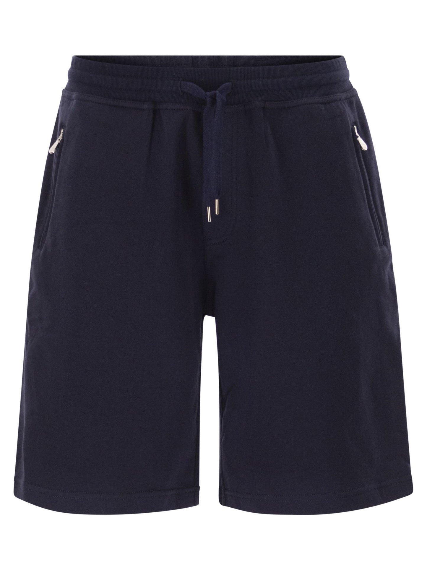 Brunello Cucinelli Men Techno Cotton Fleece Bermuda Shorts BRUNELLO CUCINELLI