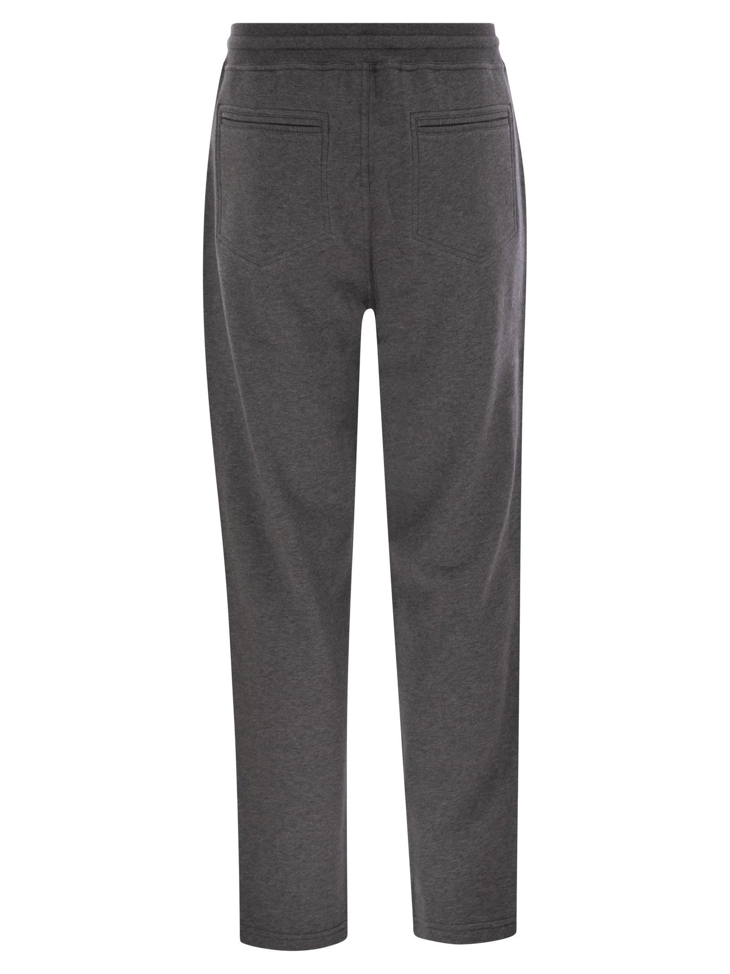 Brunello Cucinelli Men Techno Cotton Fleece Trousers BRUNELLO CUCINELLI