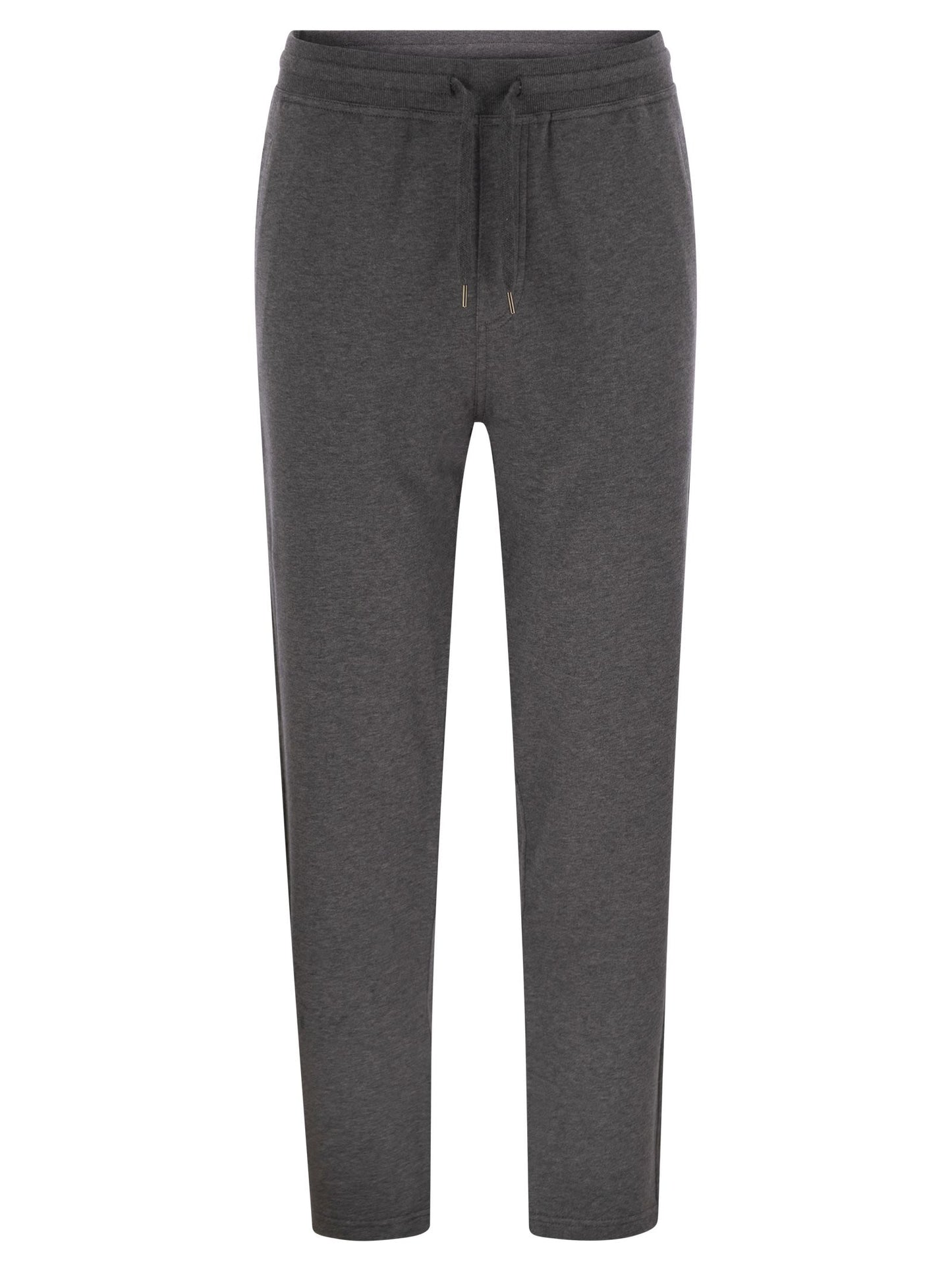 Brunello Cucinelli Men Techno Cotton Fleece Trousers BRUNELLO CUCINELLI