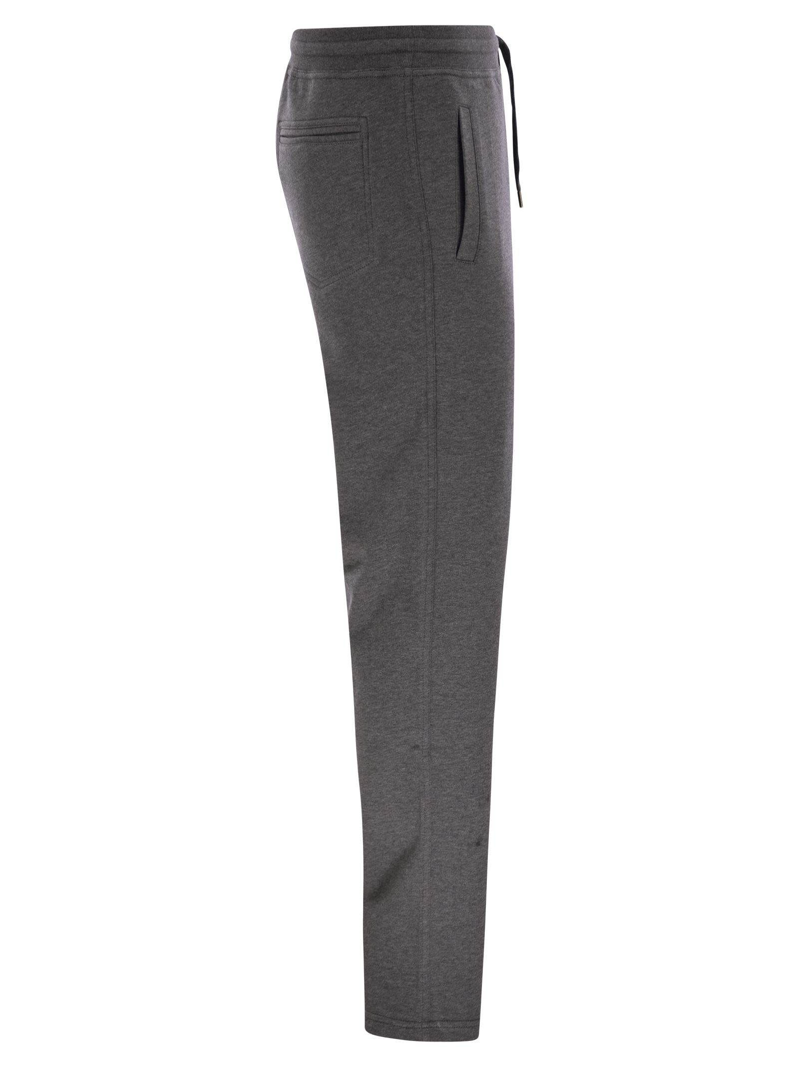 Brunello Cucinelli Men Techno Cotton Fleece Trousers BRUNELLO CUCINELLI