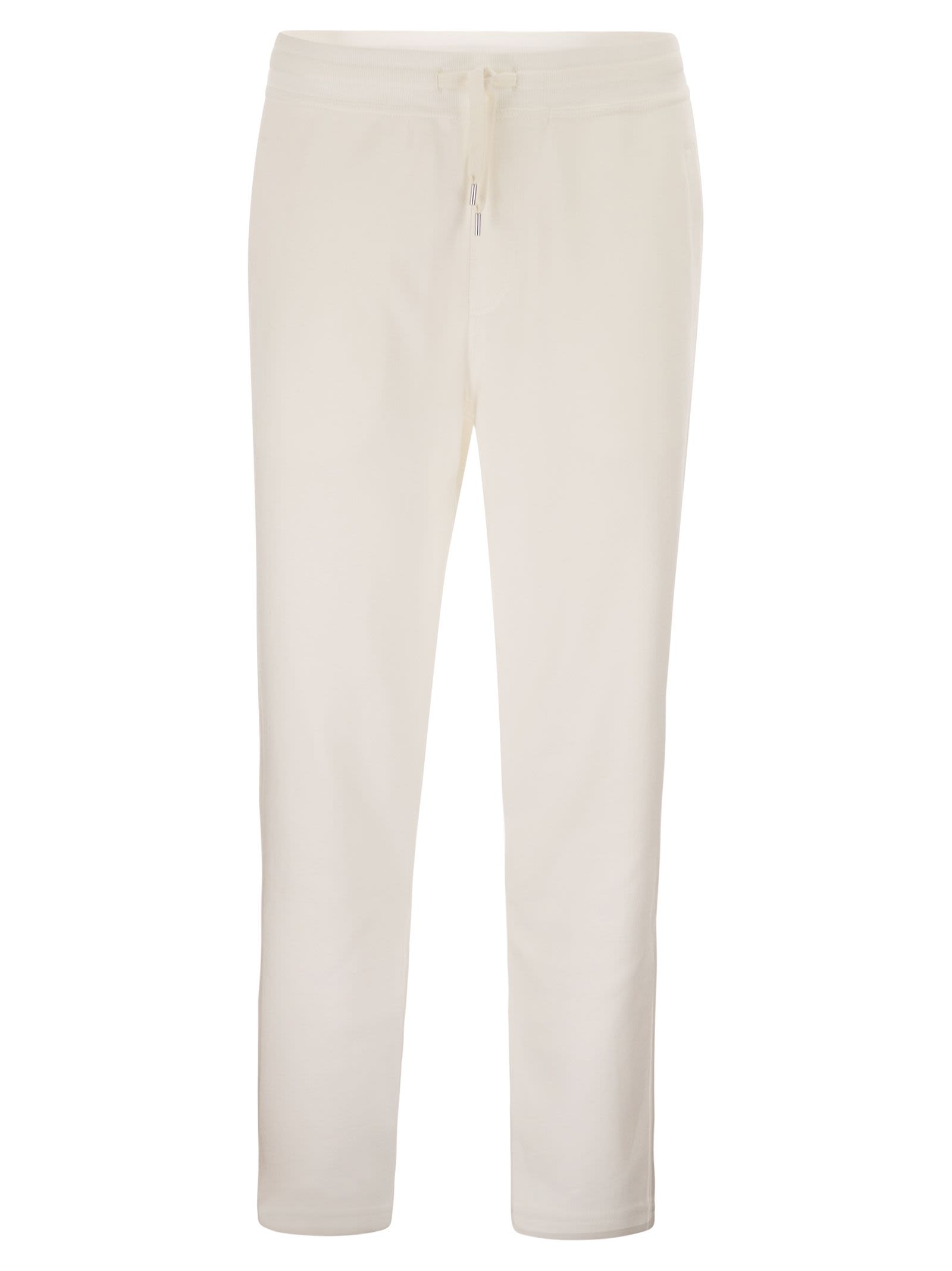 Brunello Cucinelli Men Techno Cotton Fleece Trousers BRUNELLO CUCINELLI